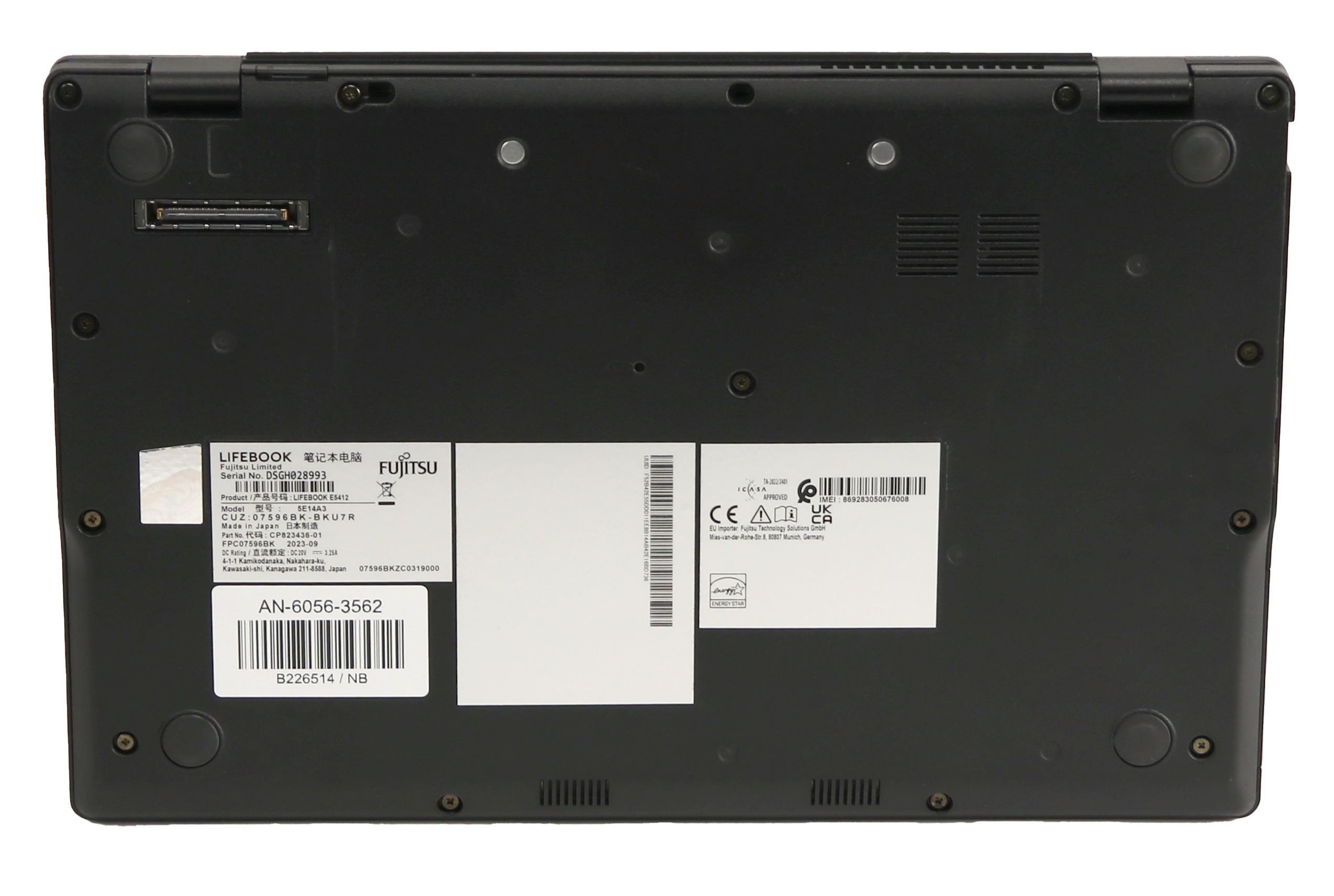 FUJITSU Notebook E5412, 35,56 cm (14"), i5, 16GB, 256GB, Win11Pro, gebraucht