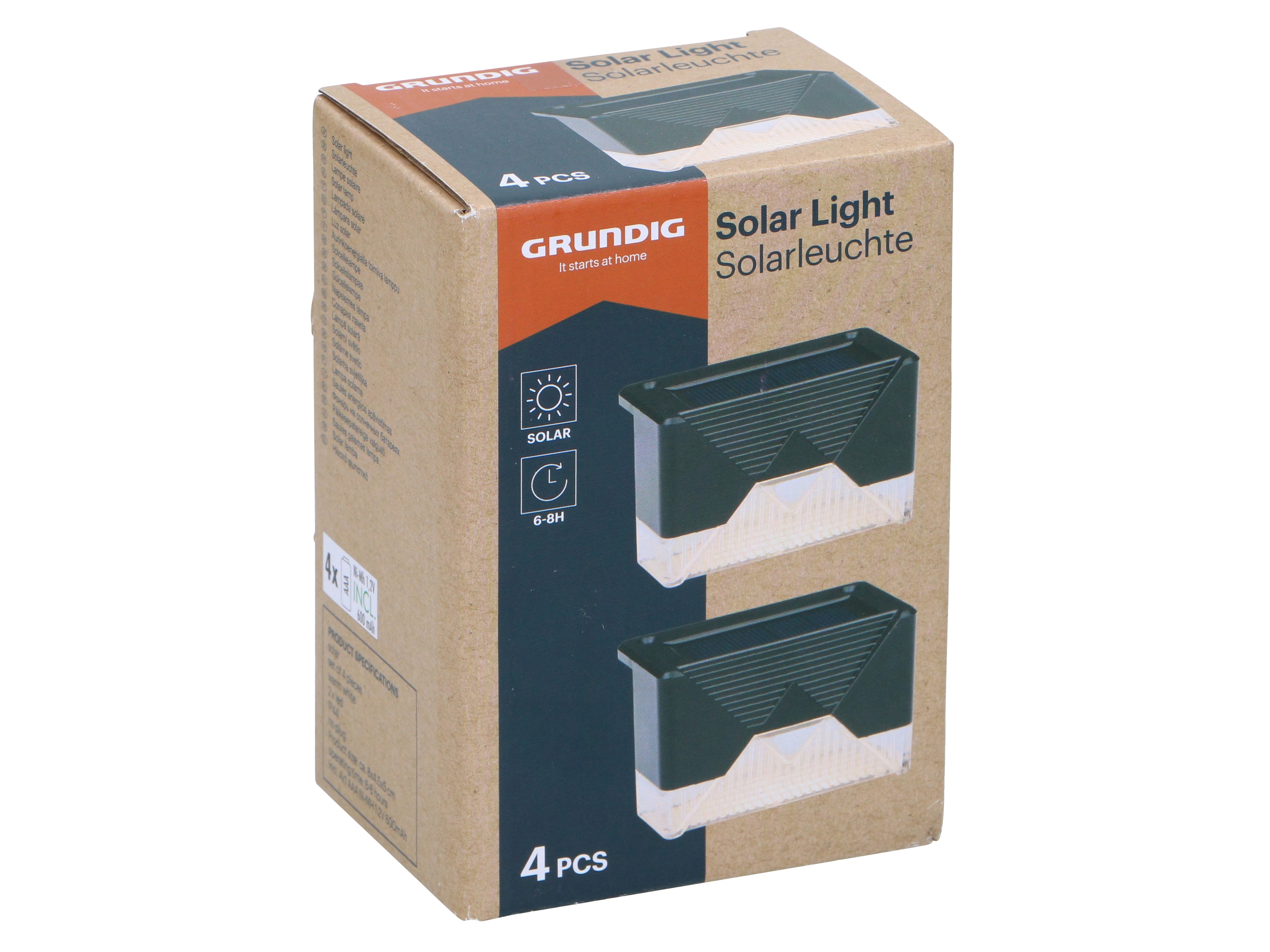 GRUNDIG Solar-Leuchten, 4 Stück GRUNDIG Solar-Leuchten, 4 Stück