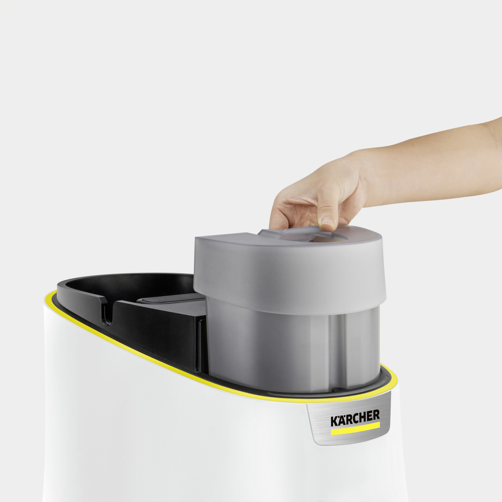 KÄRCHER Dampfreiniger SC 4 Deluxe EasyFix Premium, 2250 W, weiß / schwarz