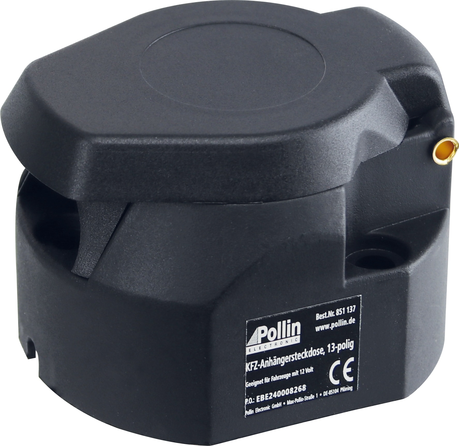 KFZ-Anhängersteckdose, 13-polig