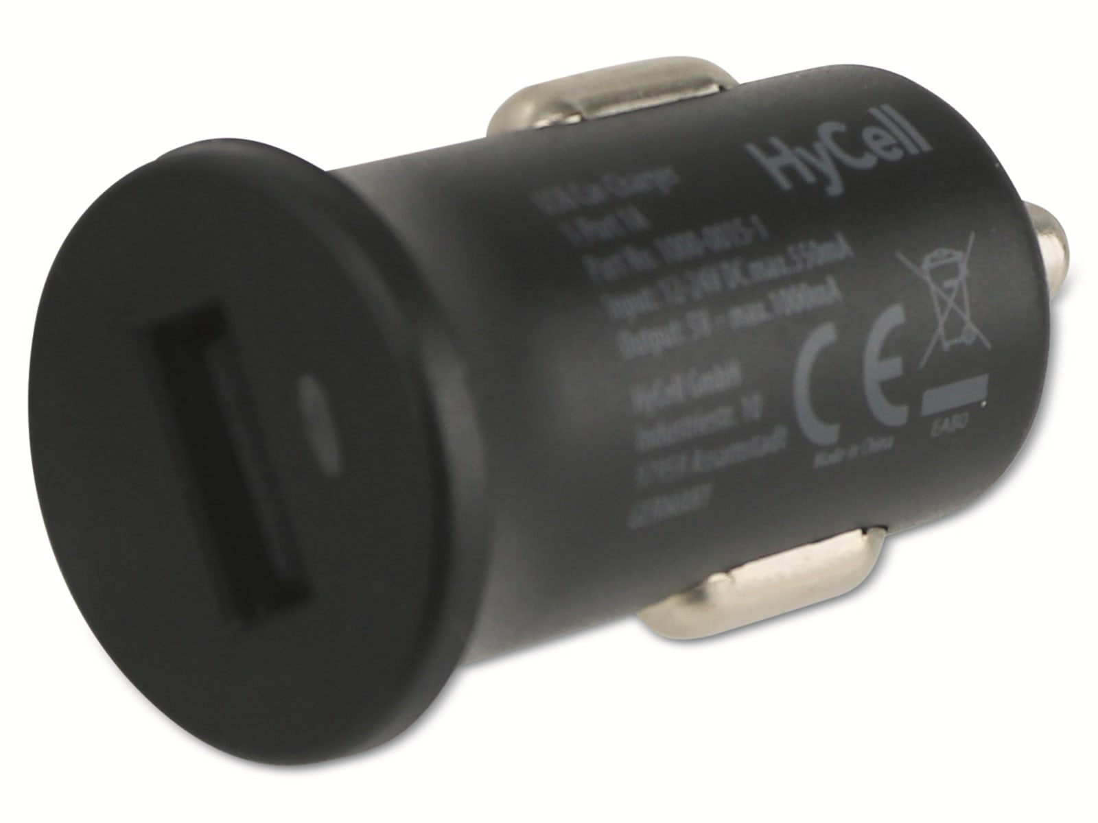 HyCell USB-Lader, KFZ, 5V/1A, 1Port
