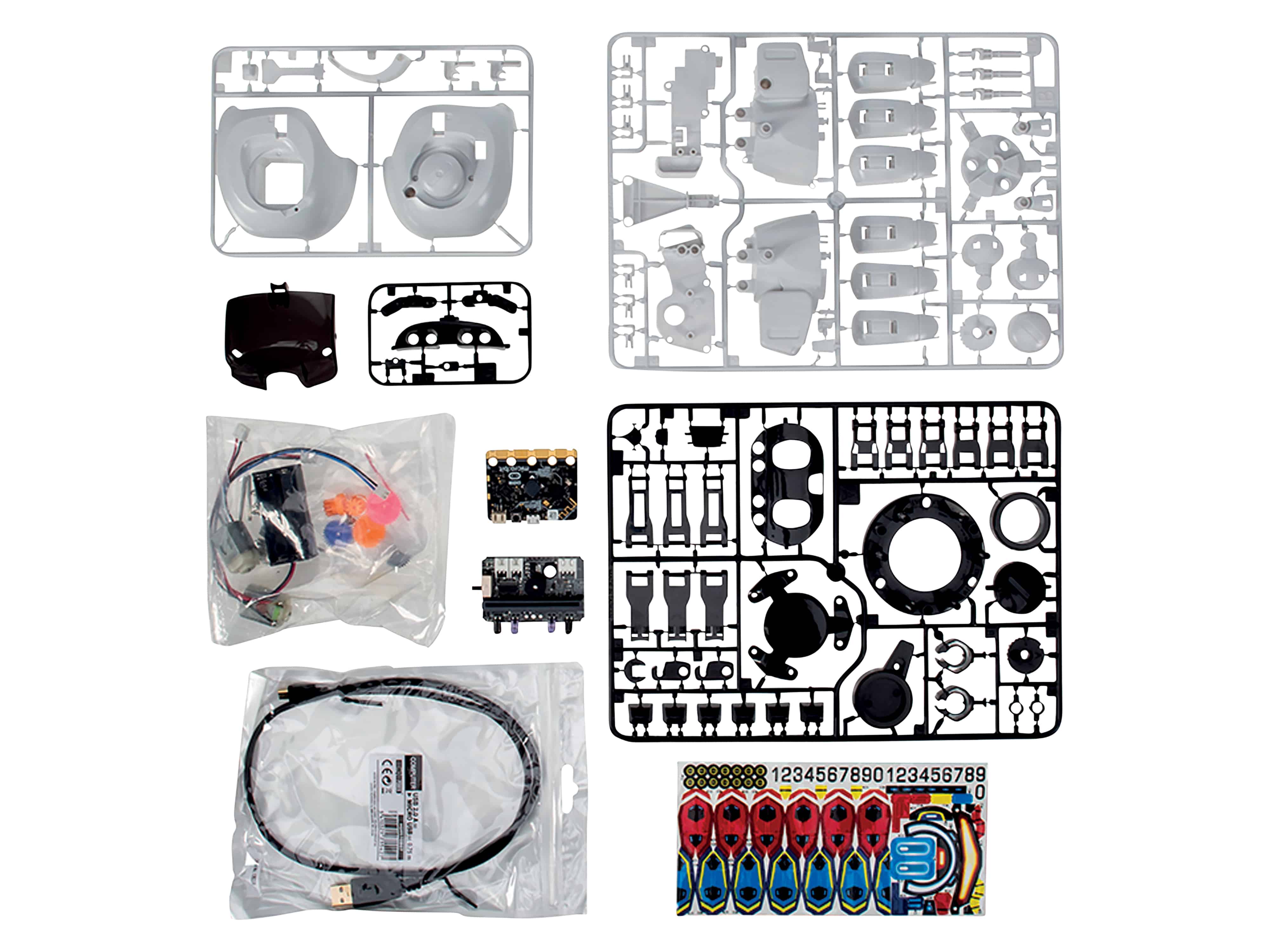 VELLEMAN Roboterbausatz Tobbie II mit micro:bit