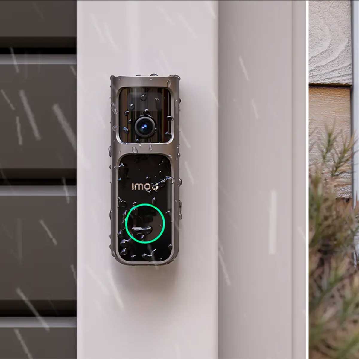 IMOU Türsprechanlage Doorbell 3 Kit, außen, weiß