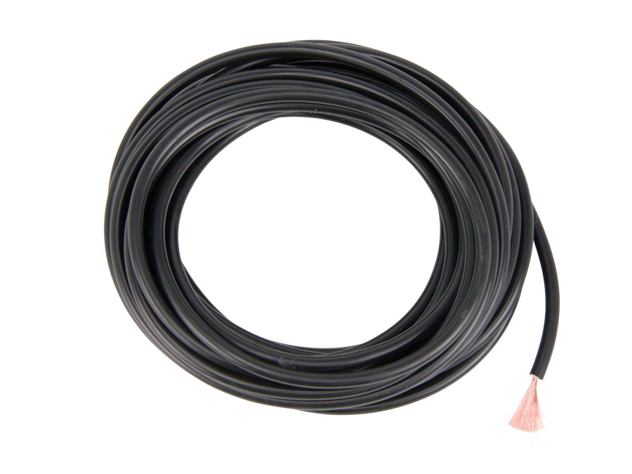 RAUTRONIC Schaltlitze höchstflexibel LifYY, 1 mm², 5 m, schwarz