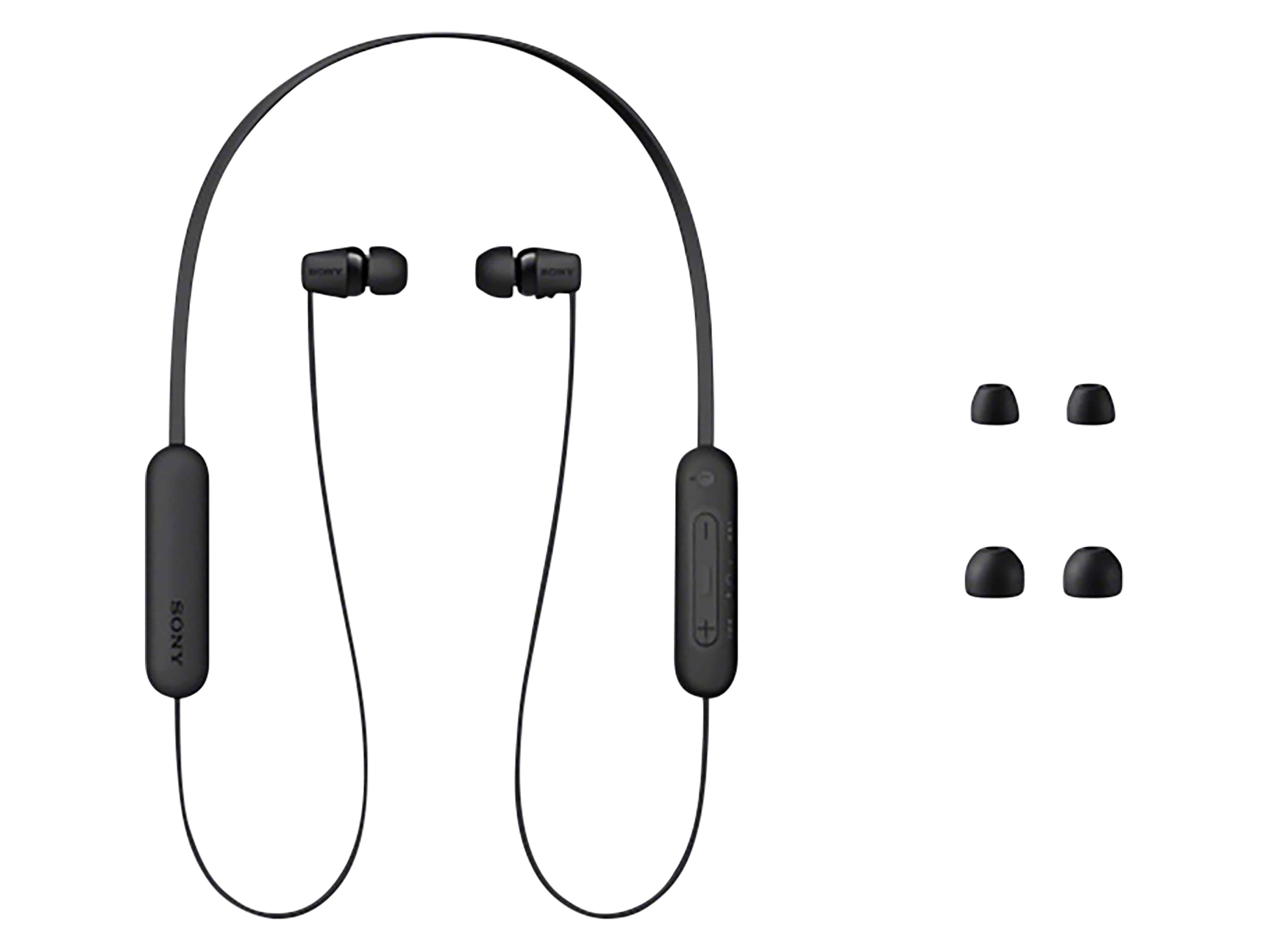 SONY Kabellose Kopfhörer WI-C100, schwarz
