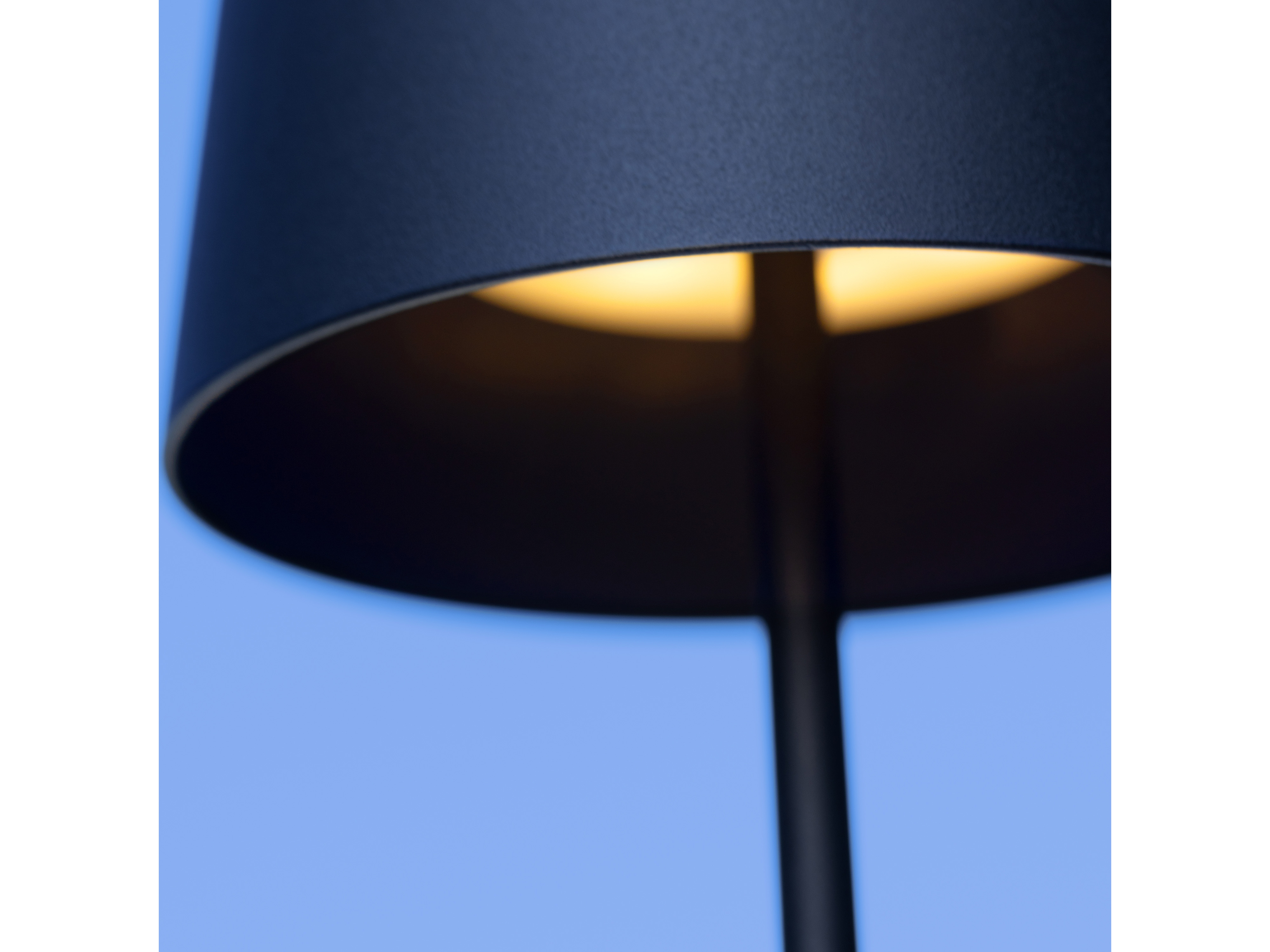 BRILLIANT LED-Akku-Tischleuchte Kaami, 2 W, 310 lm, 3000 K, schwarz, 2er Set
