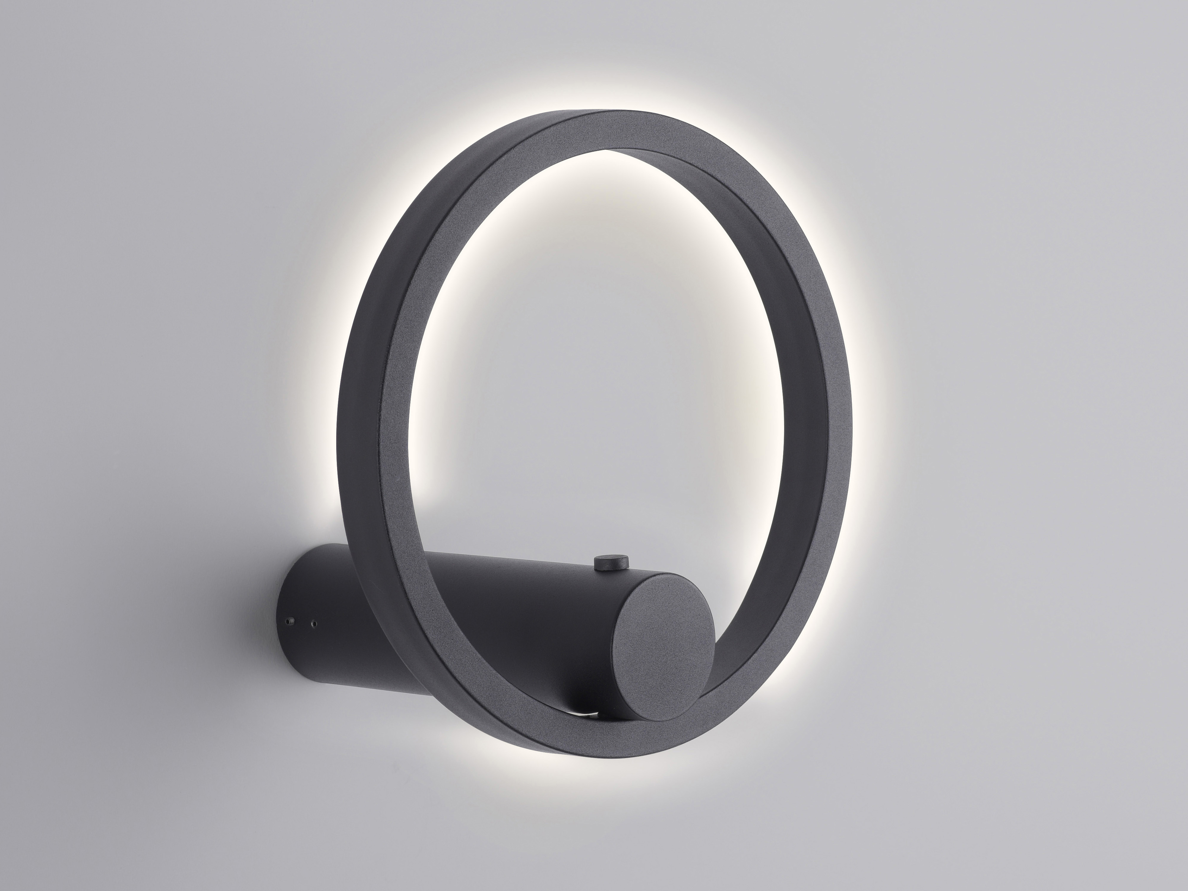 JUST LIGHT LED-Akku Wandleuchte 18280-13, 6W, 660lm, 3000K, anthrazit