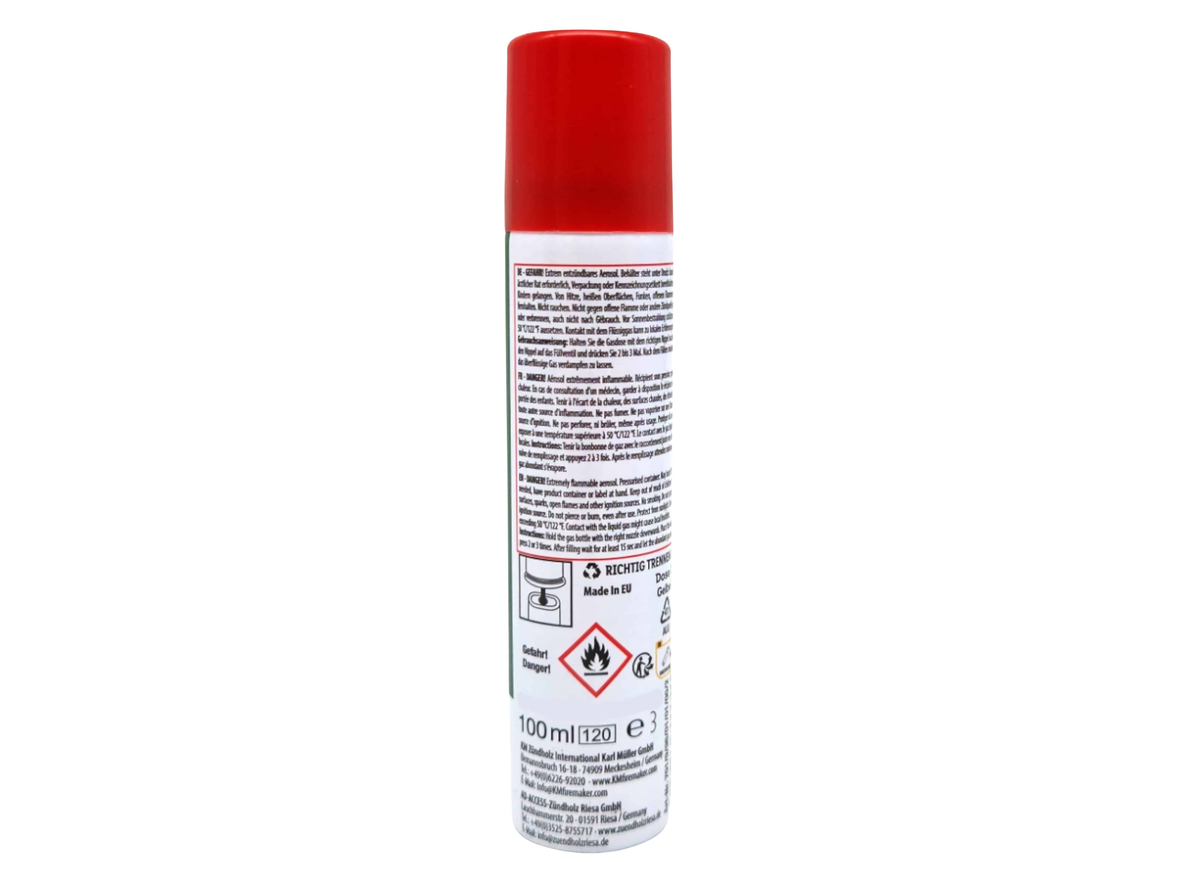 NOLA Feuerzeuggas 701, 100 ml NOLA Feuerzeuggas 701, 100 ml