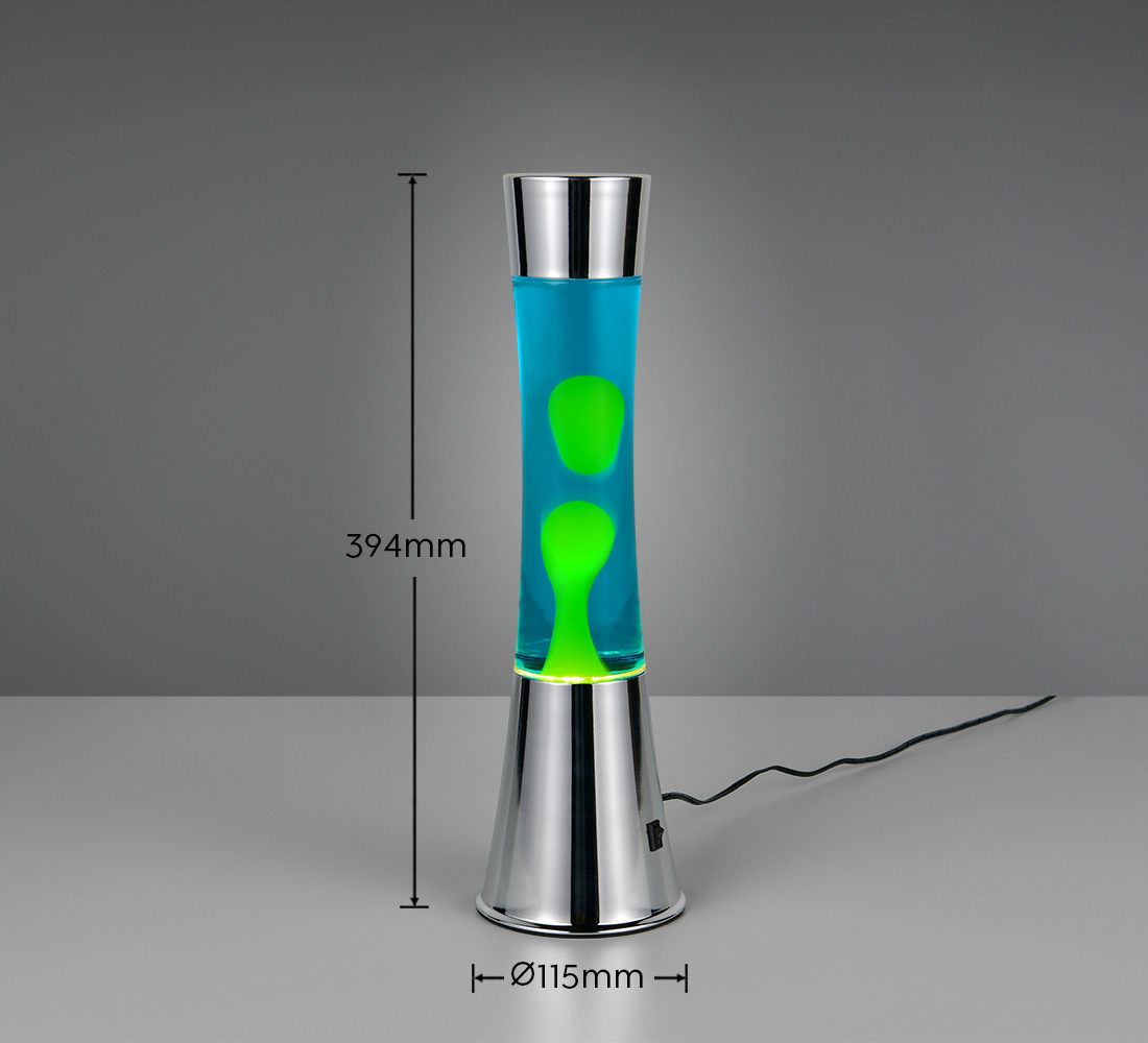 REALITY LED-Lava-Tischleuchte Etna, R50559116, 28W, 260lm, 3000K