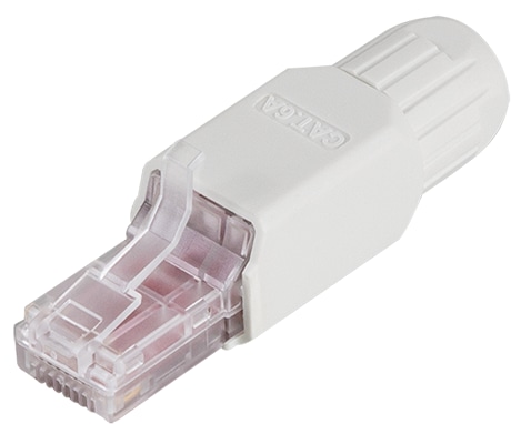 LOGILINK Feldkonfektionierbarer Cat.6A RJ45 Stecker, werkzeugfreie Montage LOGILINK Feldkonfektionierbarer Cat.6A RJ45 Stecker, werkzeugfreie Montage