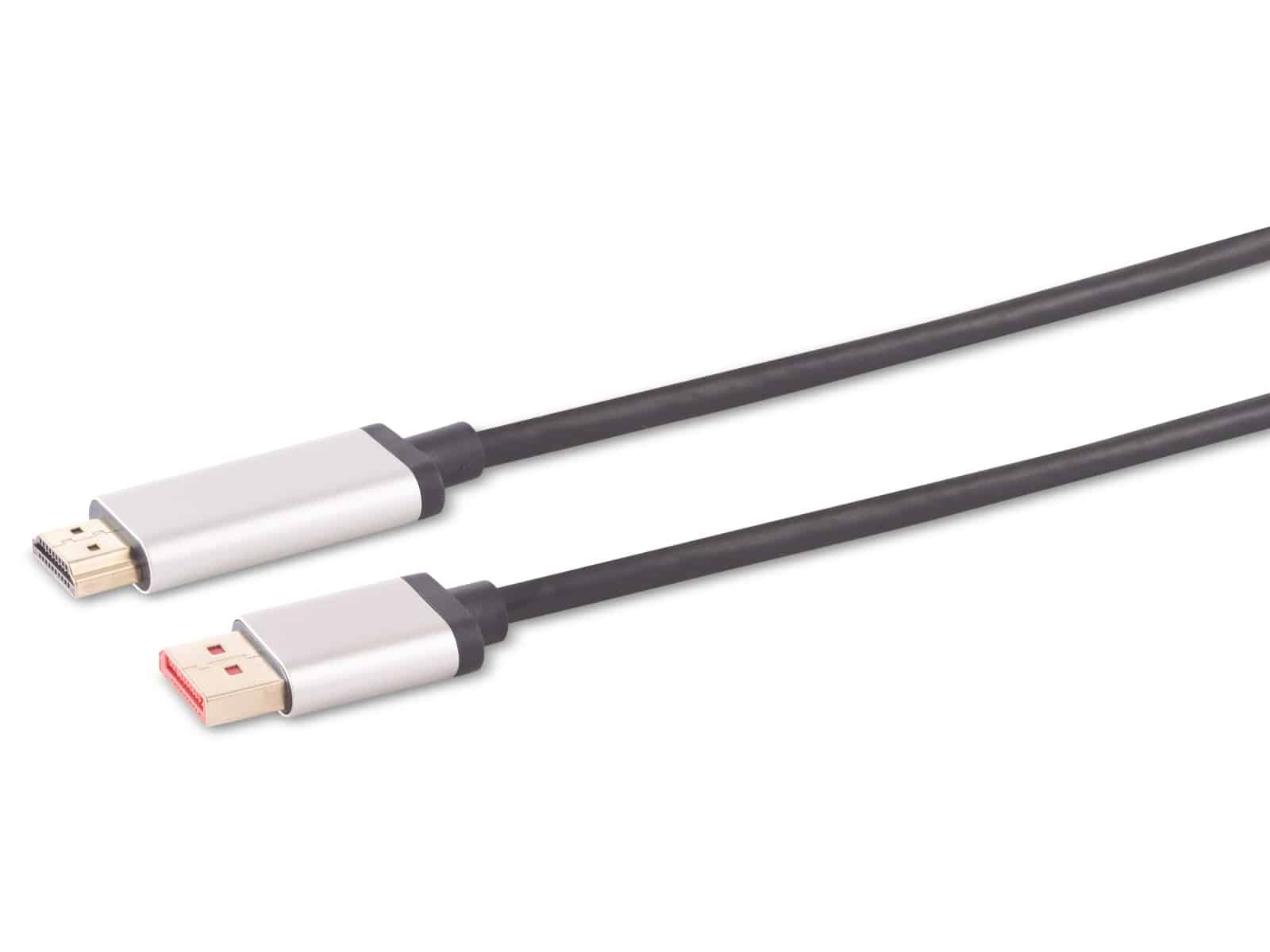 S-IMPULS DisplayPort-Adapterkabel, HDMI-A, 2 m HOMECINEMA DisplayPort-Adapterkabel, HDMI-A, 2 m