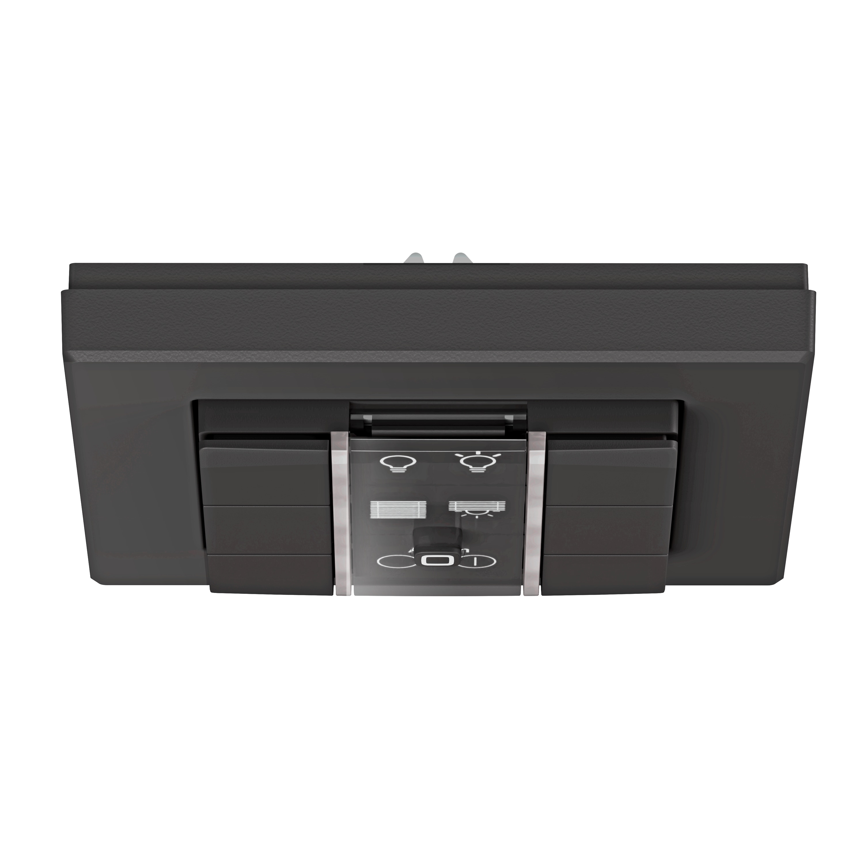 HOMEMATIC IP 162028A0, Wandtaster, 6-fach, 230 V, anthrazit HOMEMATIC IP 162028A0, Wandtaster, 6-fach, 230 V, anthrazit