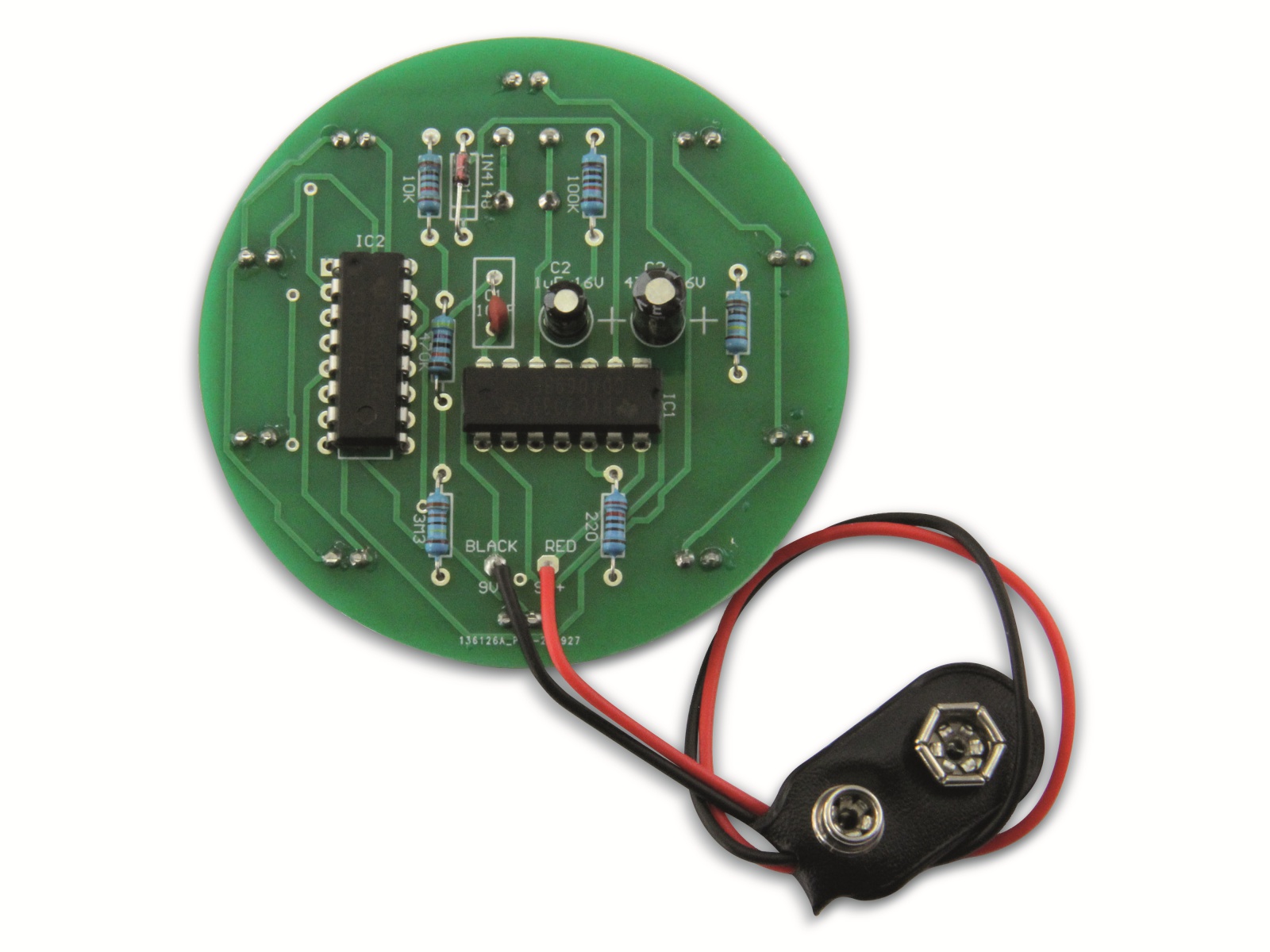 SOL-EXPERT Lötbausatz "elektronisches Glücksrad"