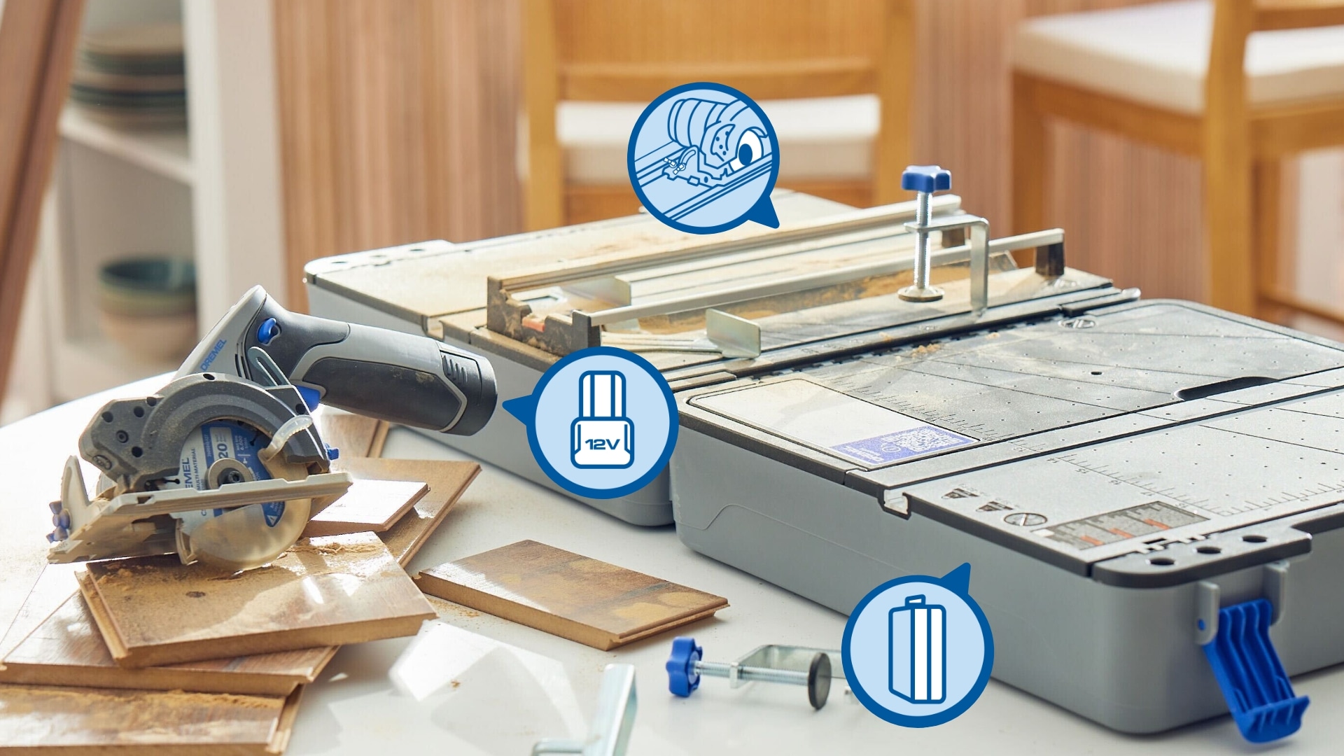 DREMEL Blueprint Mobile Sägestation, CS12V-S1C, F013CS12JM DREMELE Blueprint Mobile Sägestation, CS12V-S1C, F013CS12JM