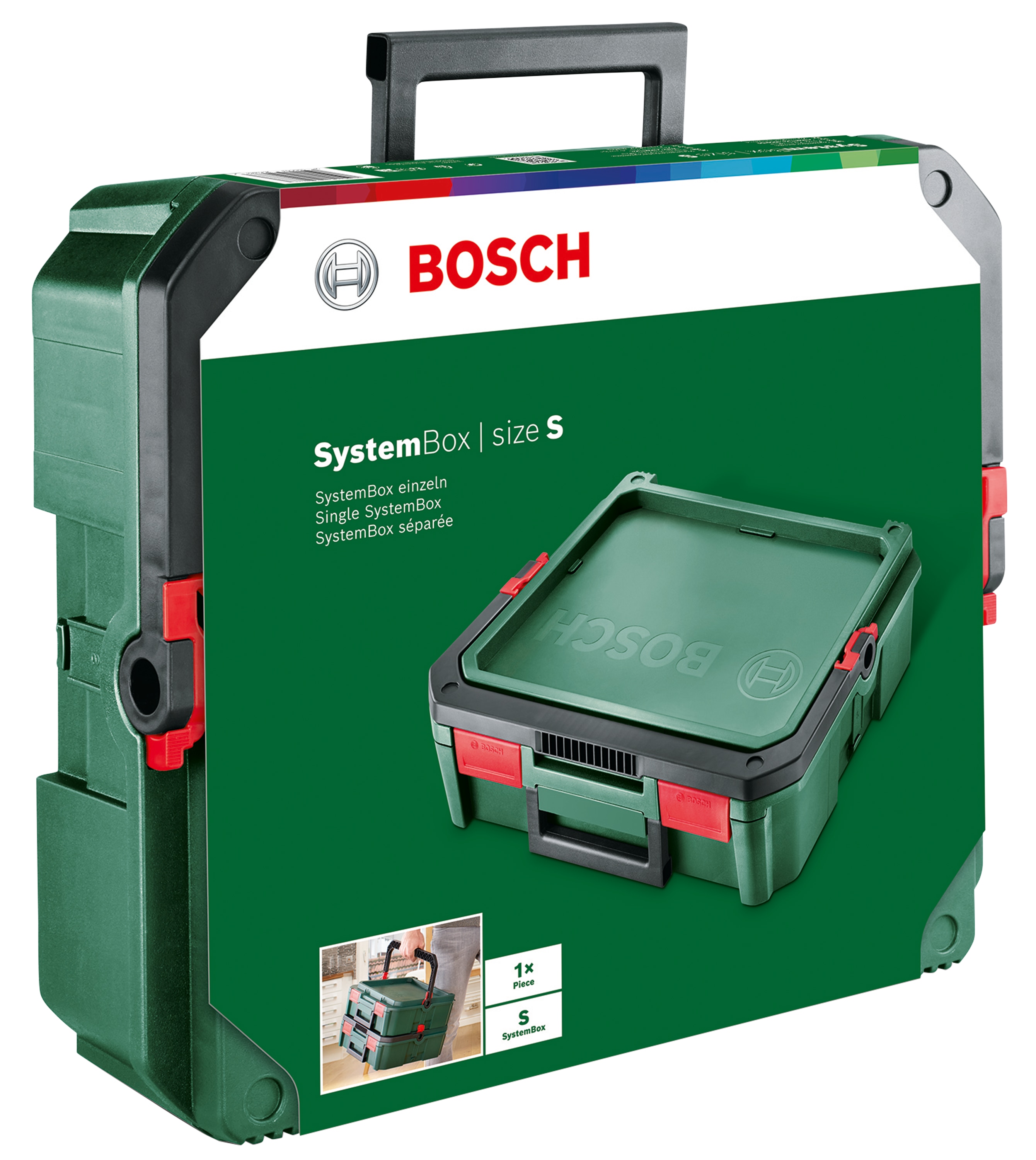 BOSCH Einzelne SystemBox Größe S, 1600A016CT