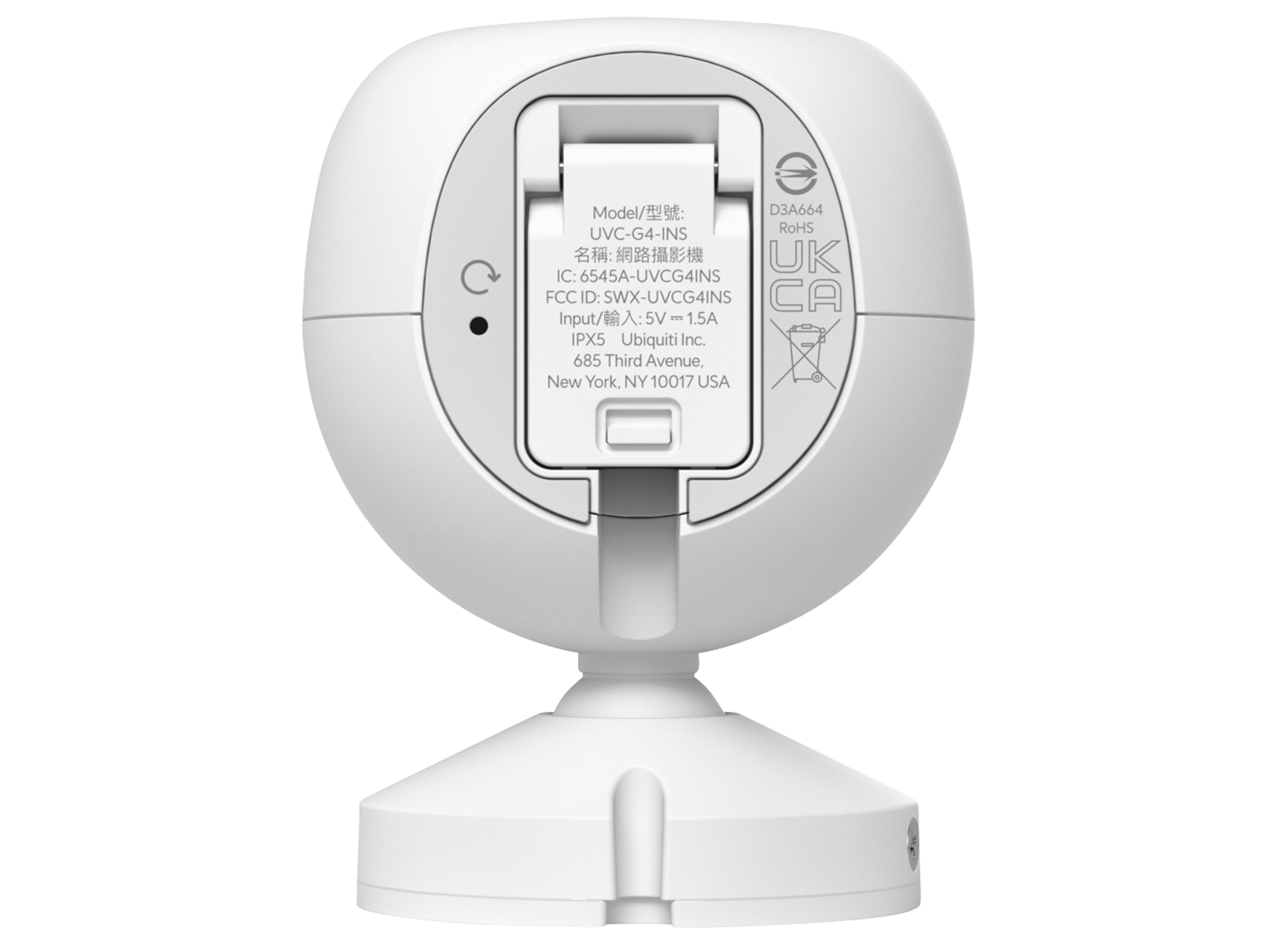 UBIQUITI Überwachungskamera G4 Instant, WLAN, Innenbereich, 2K UBIQUITI Überwachungskamera G4 Instant, WLAN, Innenbereich, 2K