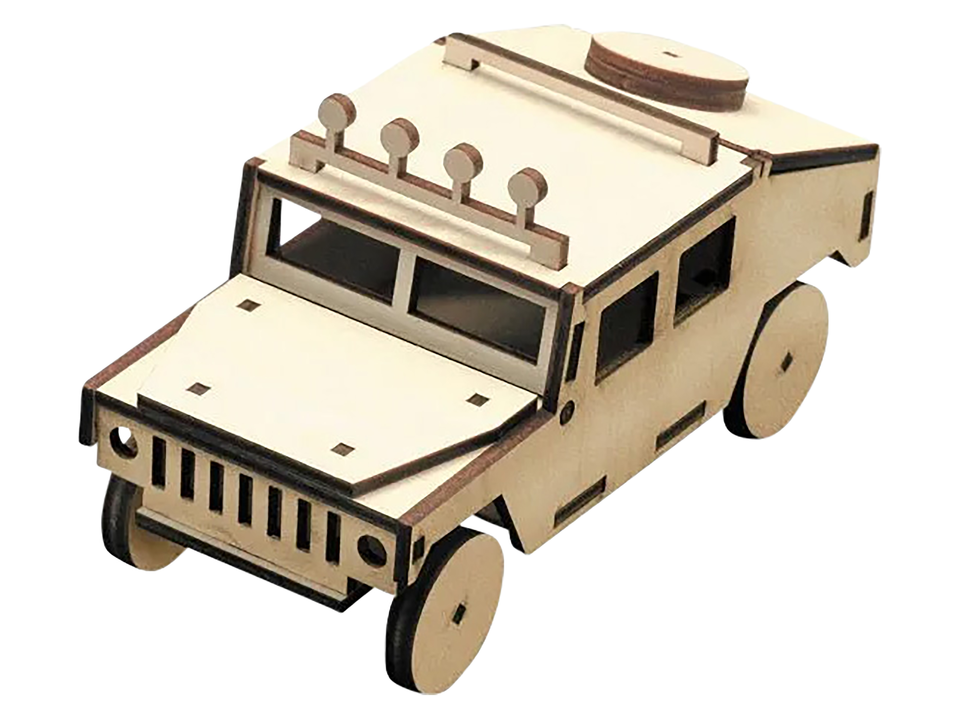 SOL-EXPERT Holzauto "Safari"