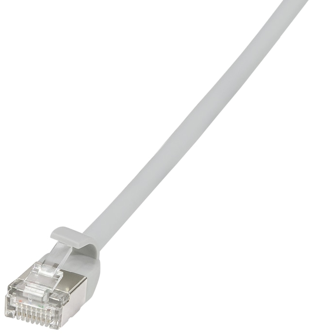 LOGILINK Patchkabel SlimLine Ultraflex CAT.6A U/FTP grau 3m LOGILINK Patchkabel SlimLine Ultraflex CAT.6A U/FTP grau 3m