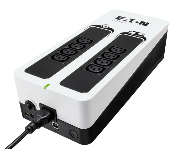 EATON USV 3S550I EC, 550VA, 330W, USB, 8x Kaltgeräteausgang