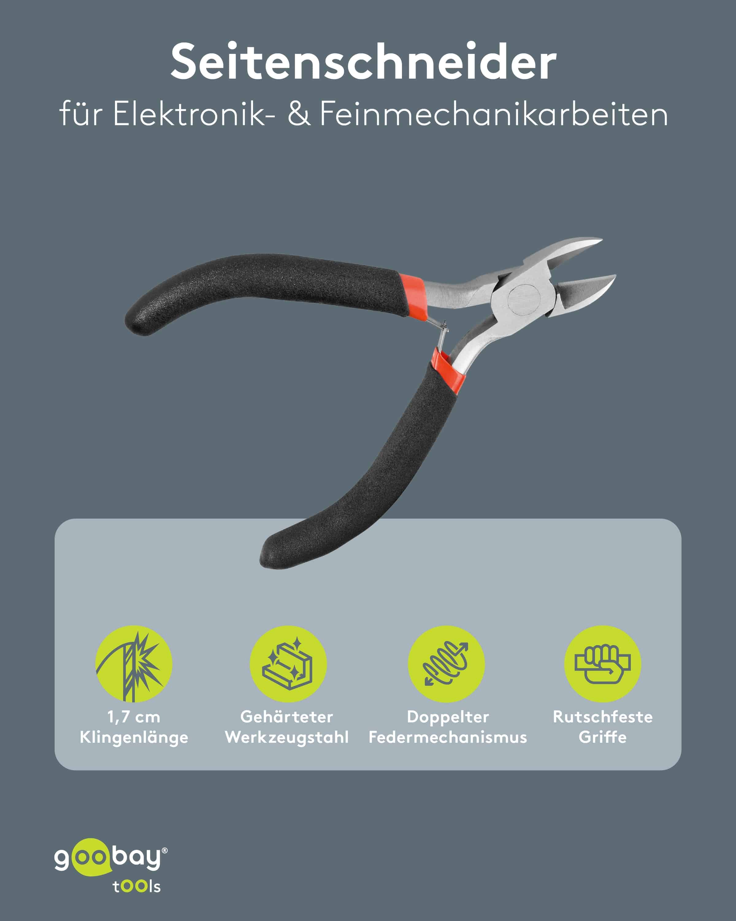 GOOBAY TOOLS Seitenschneider, 77099, 110 mm