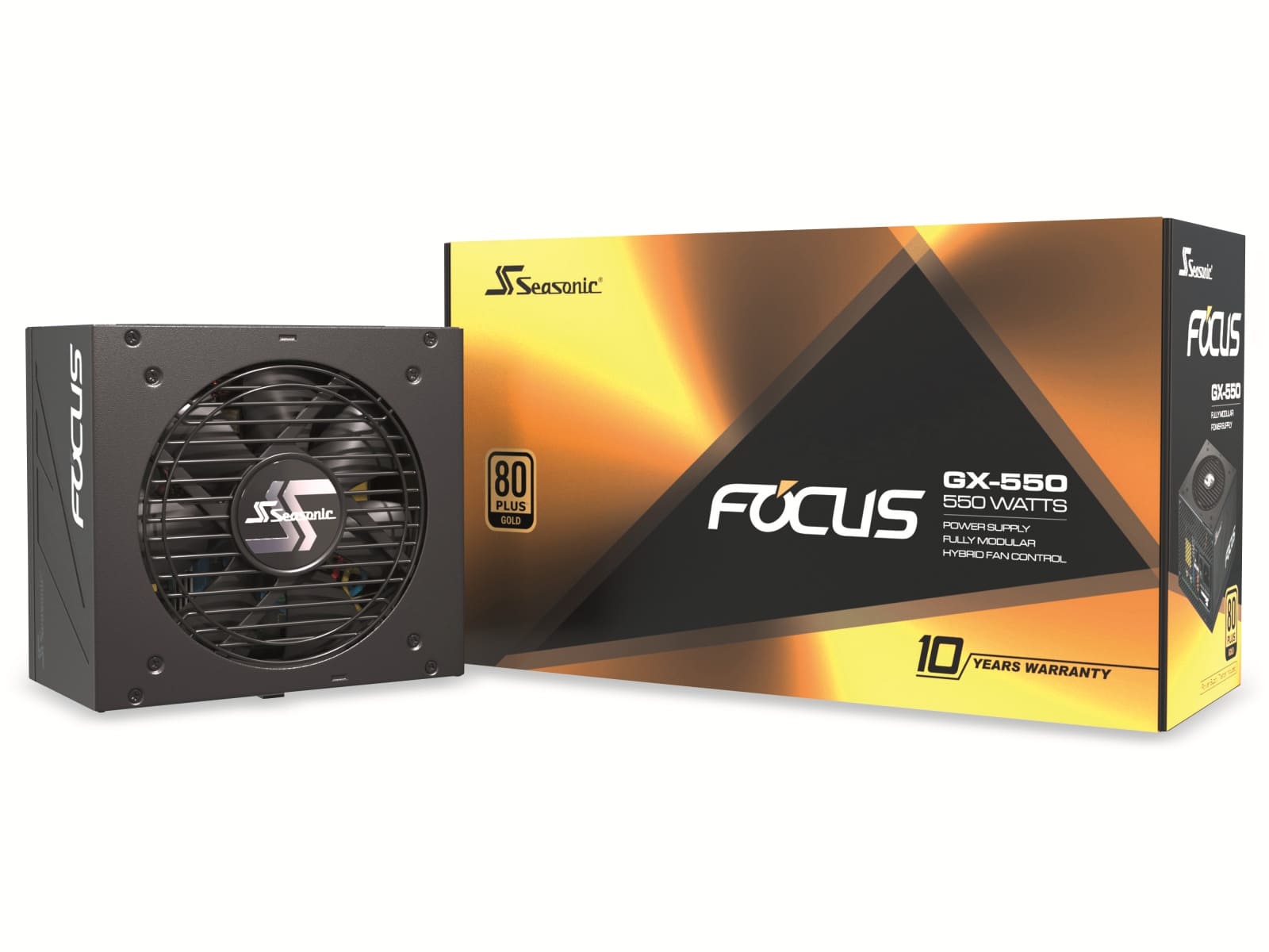 SEAGATE PC-Netzteil SEASONIC FOCUS-GX-550, 550 W, 80+ Gold