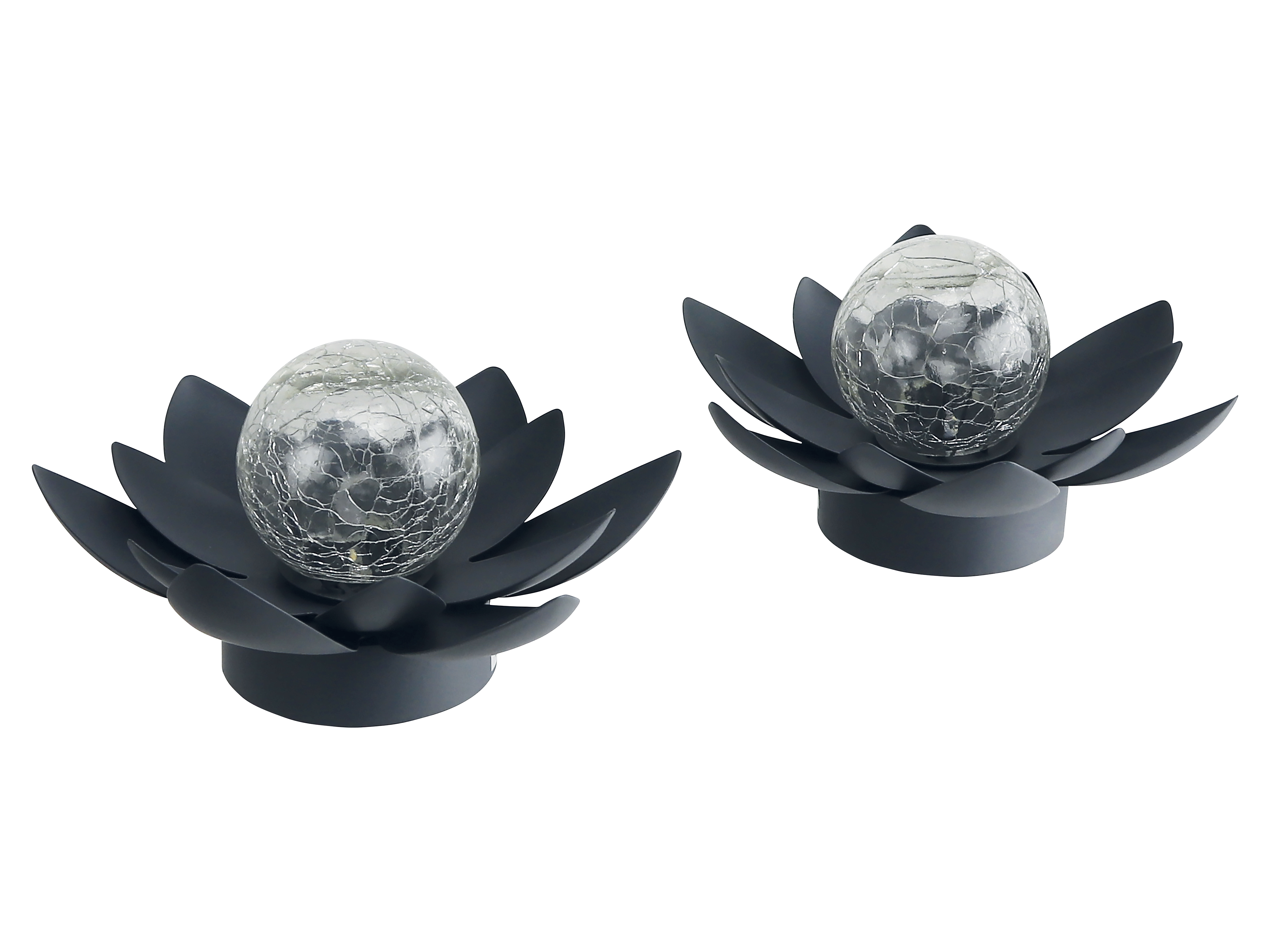 LED-Tischleuchte, LED Wasser Lilie, GT-2BWL-01, 16,5cm, 2 Stück