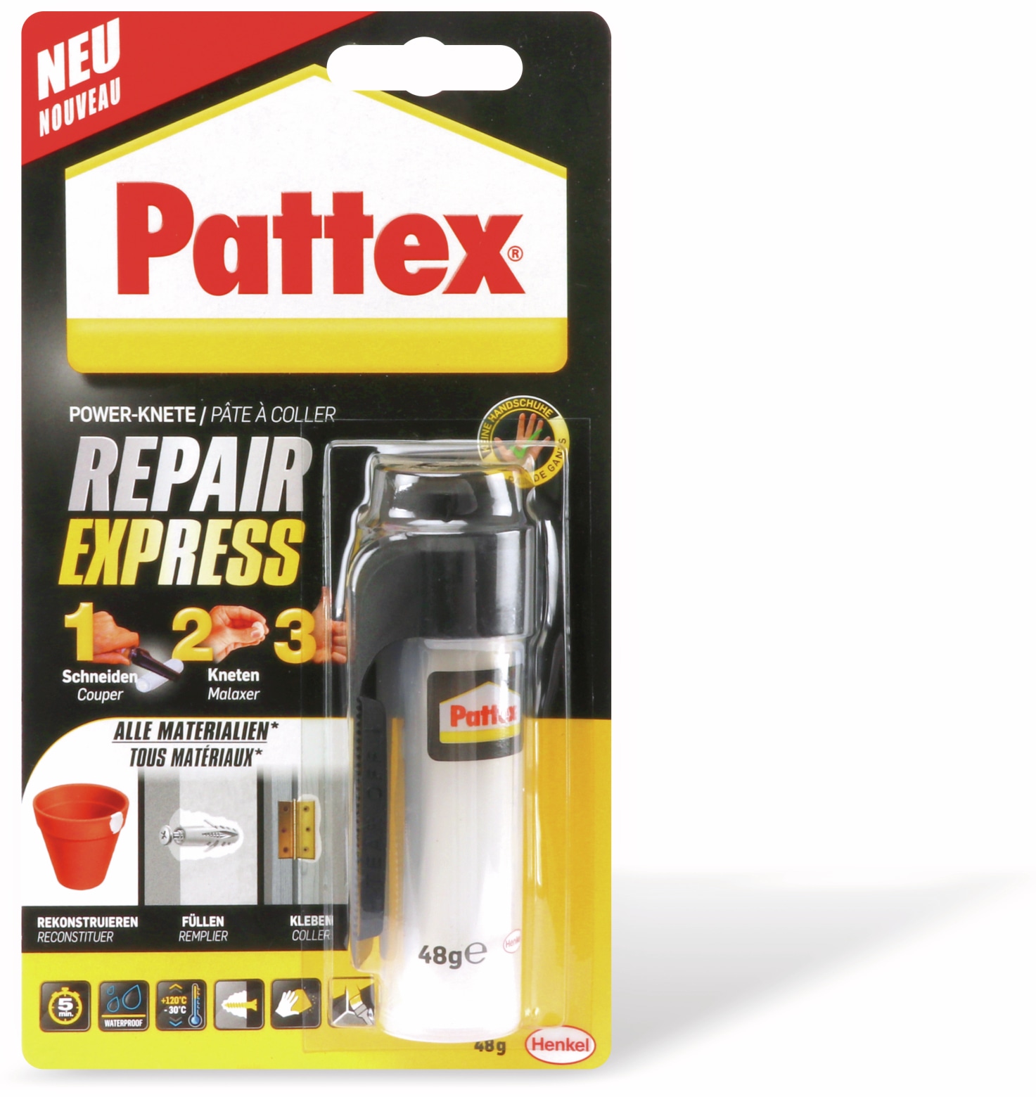 PATTEX Repair Express Stick Universal PRE7N, 48g