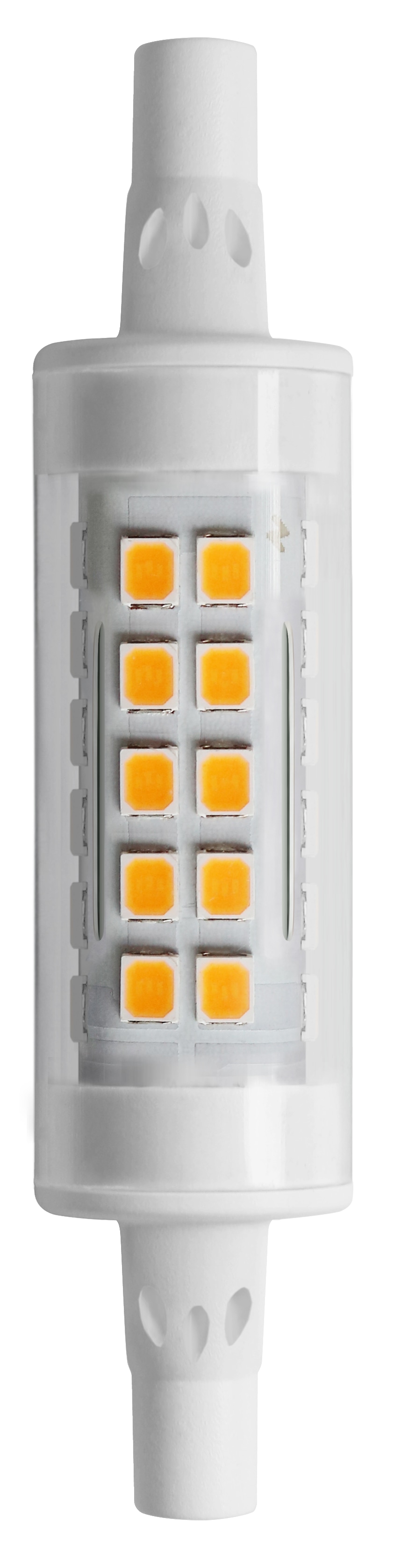 LED-SMD-Lampe BLULAXA, R7s, 7W, 3000K, EEK: E, 810lm, warmweiß, DIM, IP20, 78mm