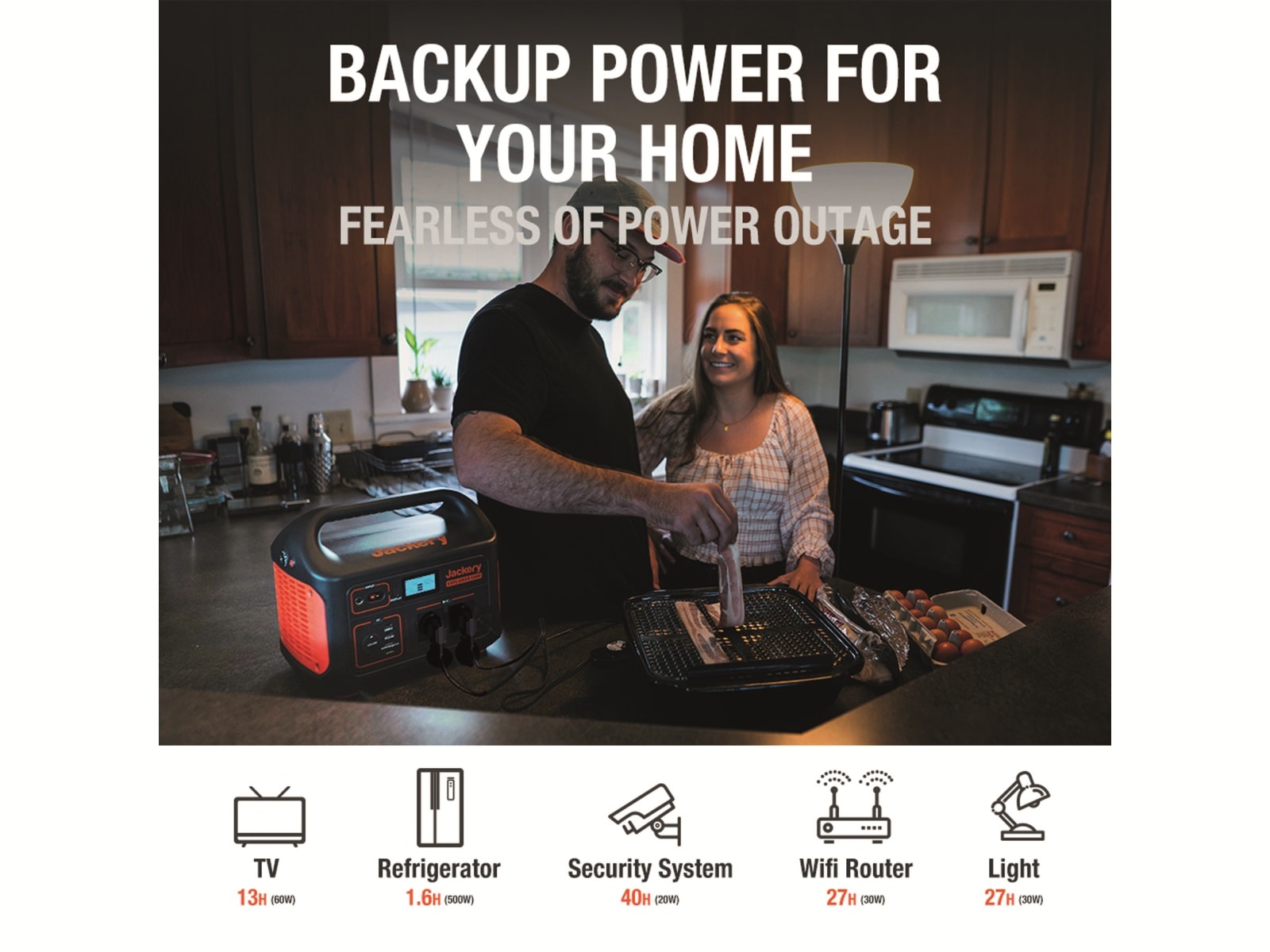 JACKERY Powerstation-Set Explorer 500EU + 100 W Solarmodul