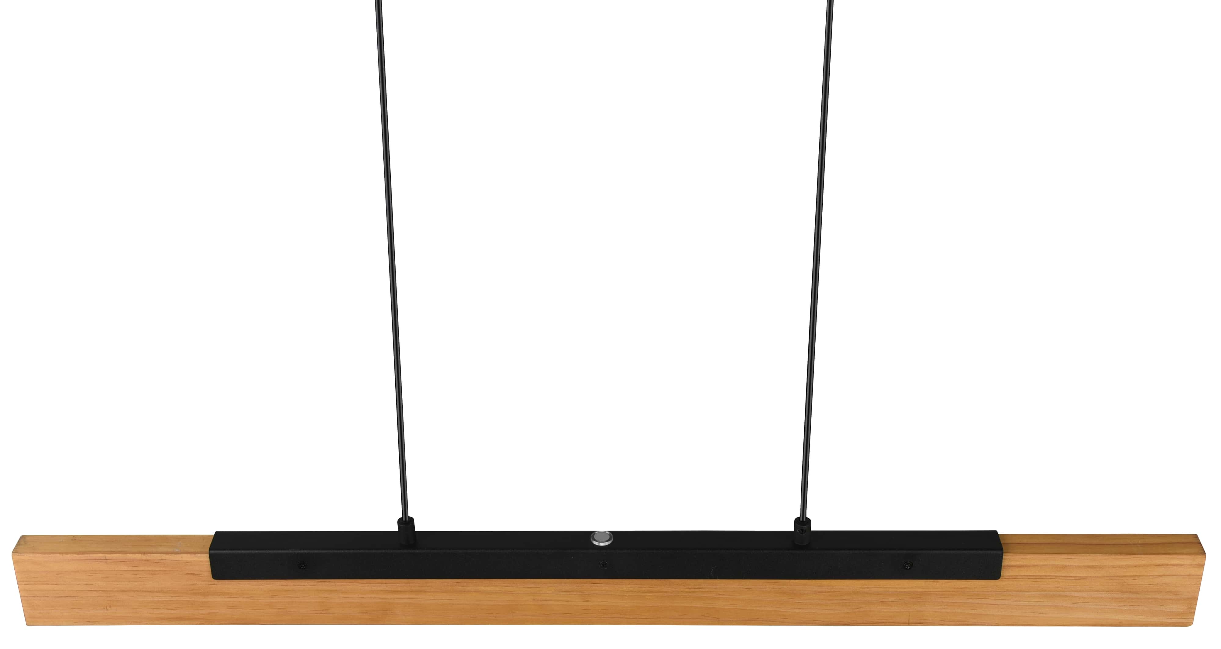 TRIO LED-Pendelleuchte Kerala 341610132 schwarz, 25 W, 3000 lm, 3000 K