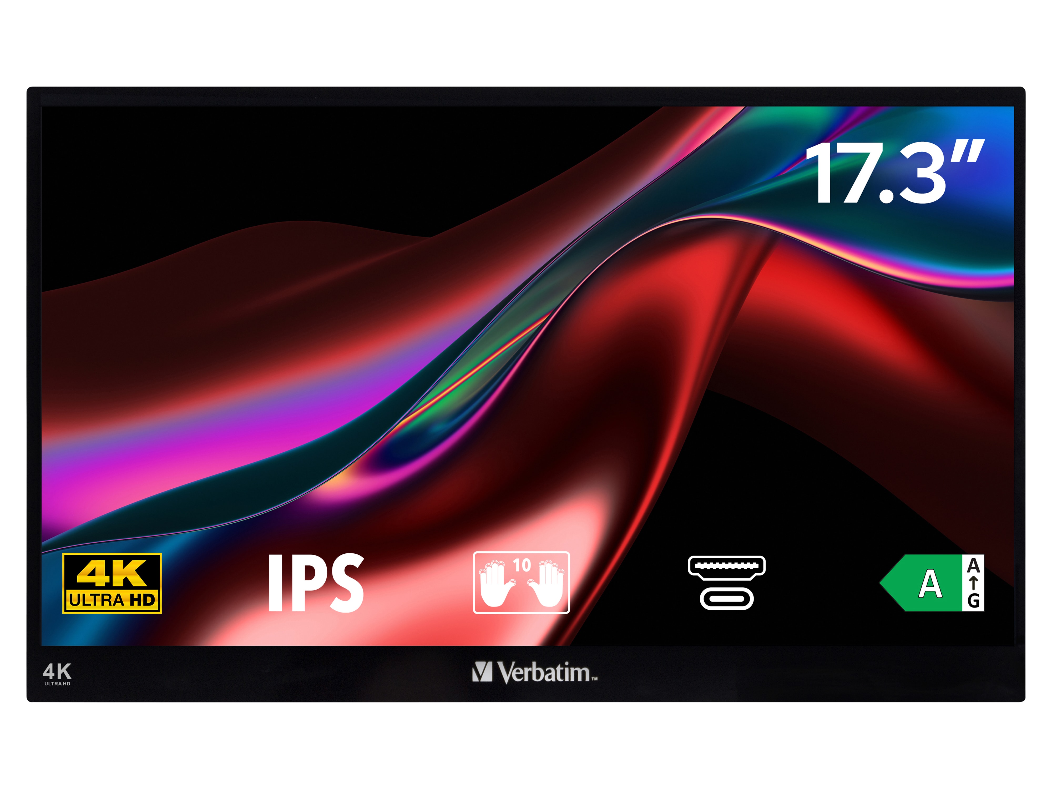 VERBATIM Tragbarer Monitor PMT-17-4K