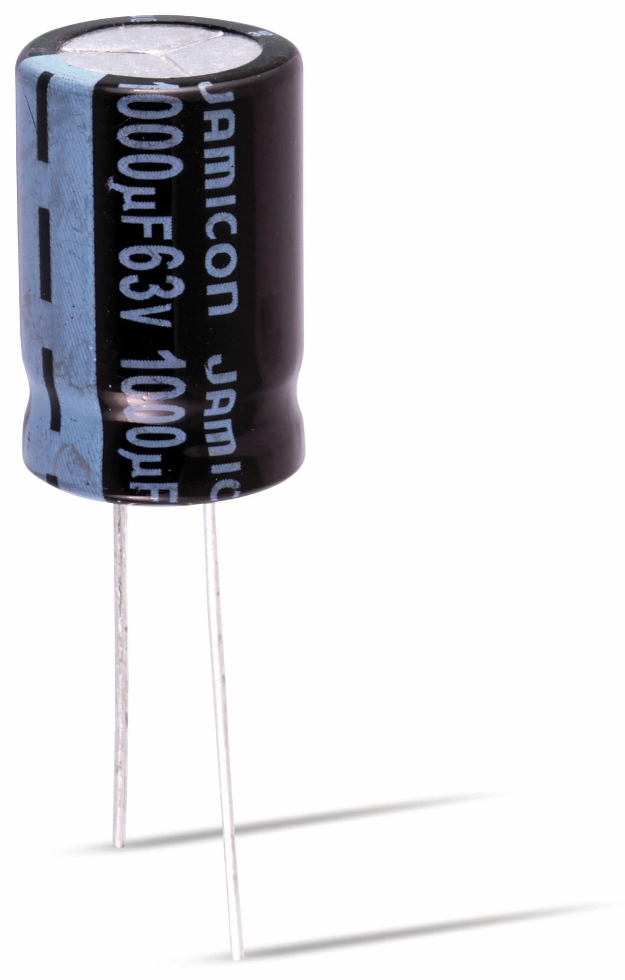 JAMICON Elko 1000µF, 63V, RM 7,5 JAMICON Elektrolytkondensator, 1mF, 63V