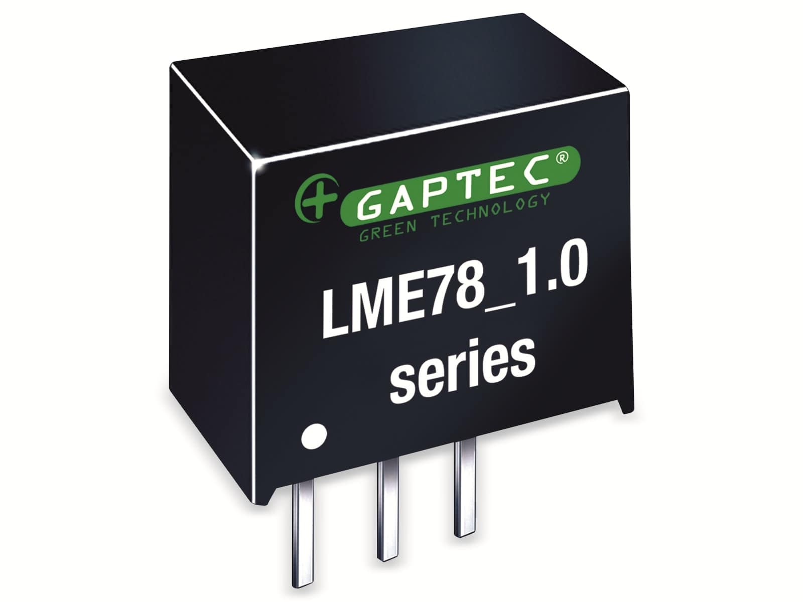 GAPTEC DC-DC-Wandler, Electronic, SIP3, 6-36Vin, 3,3Vout, 1000mA, 11,6x8x10,4mm GAPTEC DC-DC-Wandler, Electronic, SIP3, 6-36Vin, 3,3Vout, 1000mA, 11,6x8x10,4mm