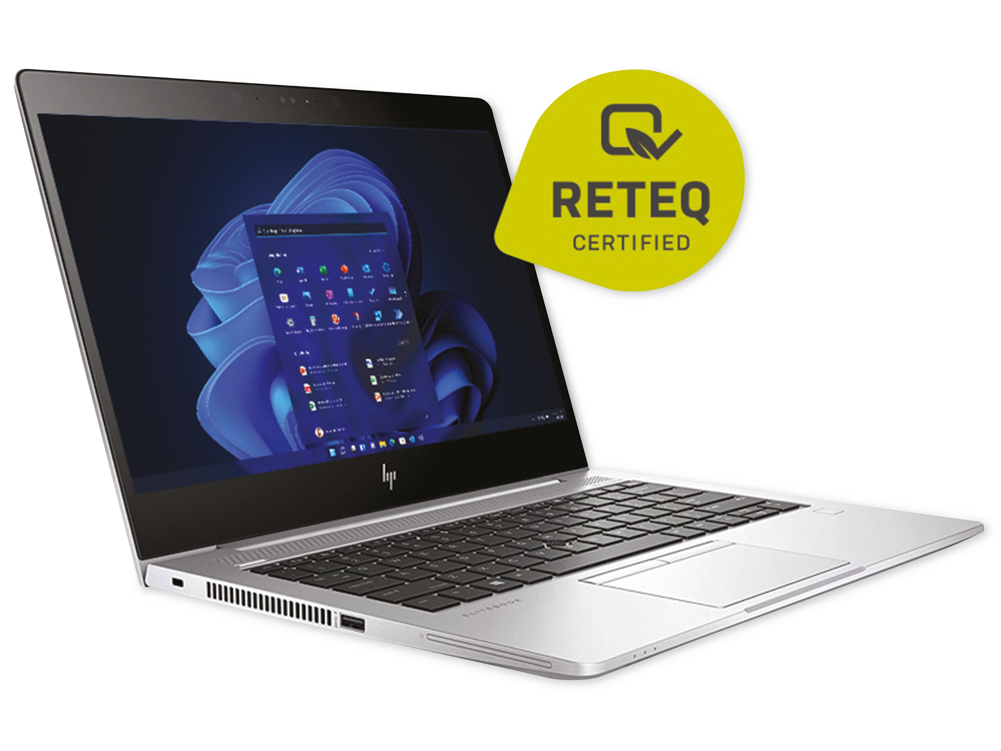 HP Notebook Elitebook 830 G5, 33,8 cm (13,3"), LTE, i5, 256GB SSD, Win11P, refurbished HP Notebook Elitebook 830 G5, 33,8 cm (13,3"), LTE, i5, 256GB SSD, Win11P, refurbished