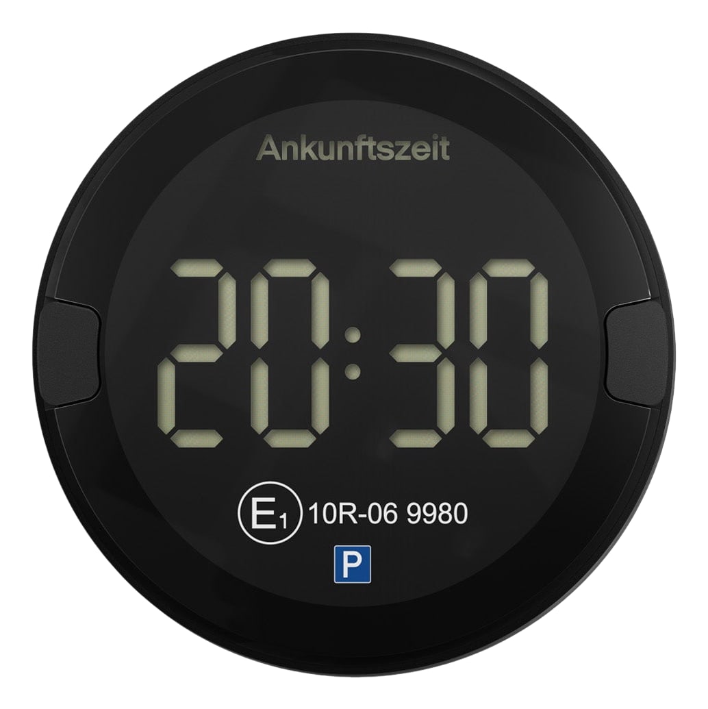 OOONO Elektronische Parkscheibe P-DISC No2 dark