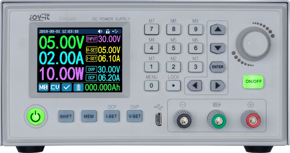 JOY-IT Labornetzgerät JT-PS1440-C-Pro, 1440 W, 0...60 V, 0...24 A, RS485