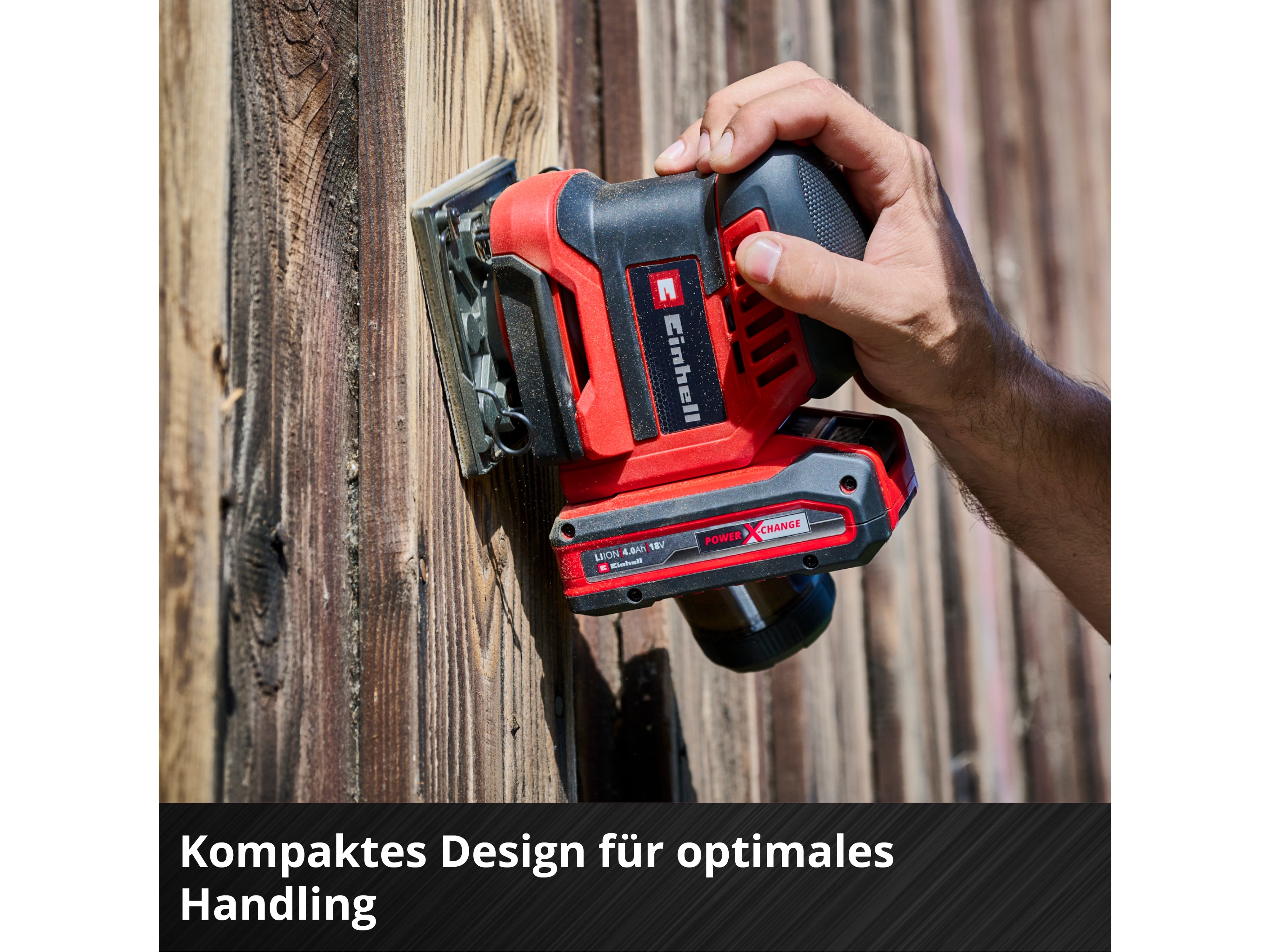 EINHELL Akku-Faustschleifer TE-OS 18/113 3X Li, Solo EINHELL Akku-Faustschleifer TE-OS 18/113 3X Li, Solo