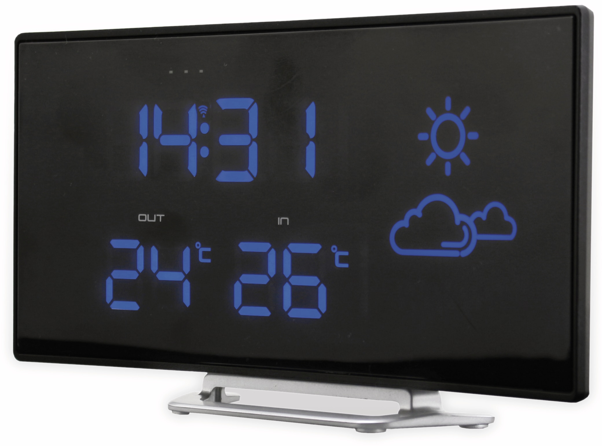 SOUNDMASTER Uhrenradio FUR100, mit Wetterstation, Funk, schwarz SOUNDMASTER Uhrenradio FUR100, mit Wetterstation, Funk, schwarz