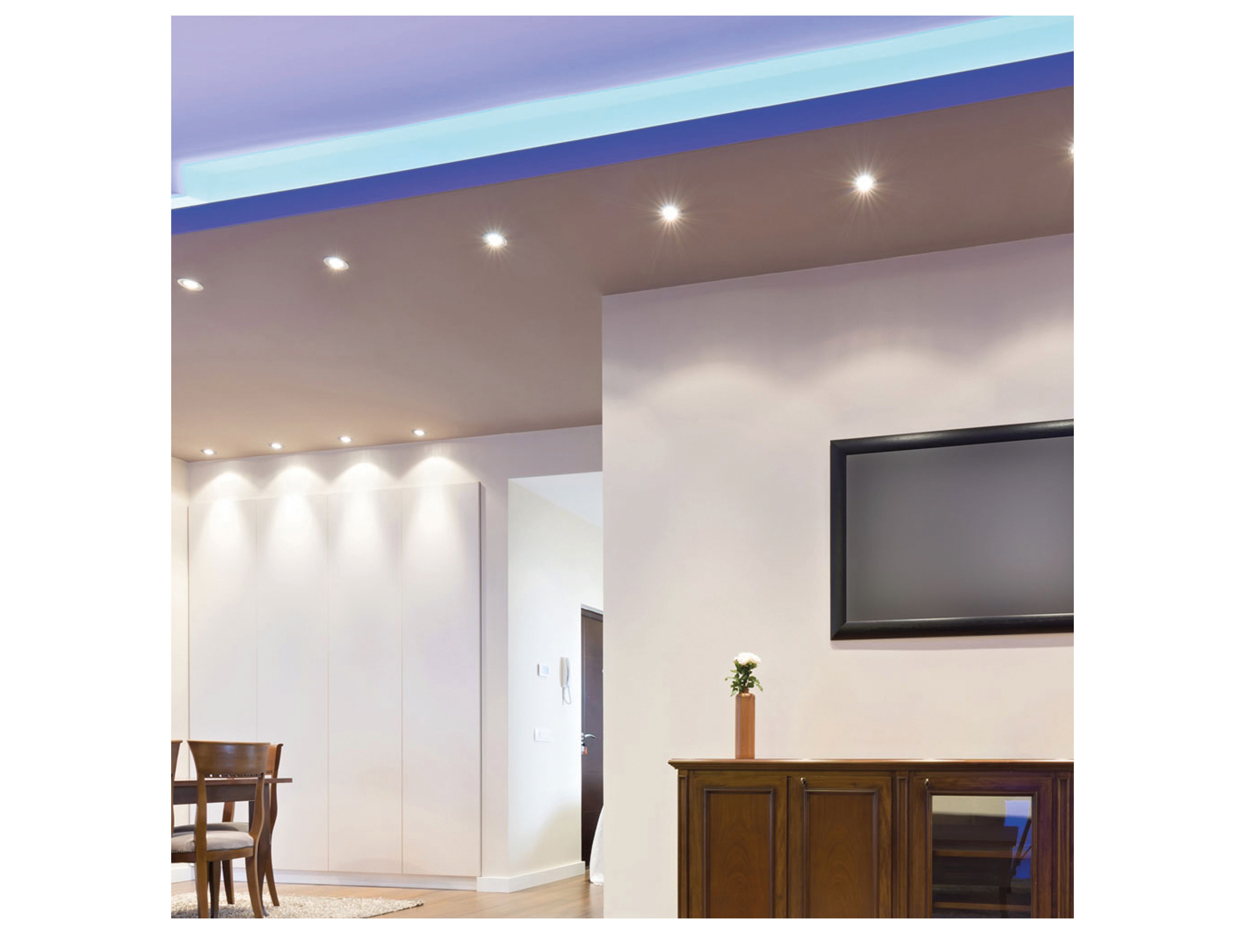 V-TAC LED-Lampe VT-257 (204), GU5,3, EEK: G, 6,5 W, 450 lm, 4000 K, 10 Stück