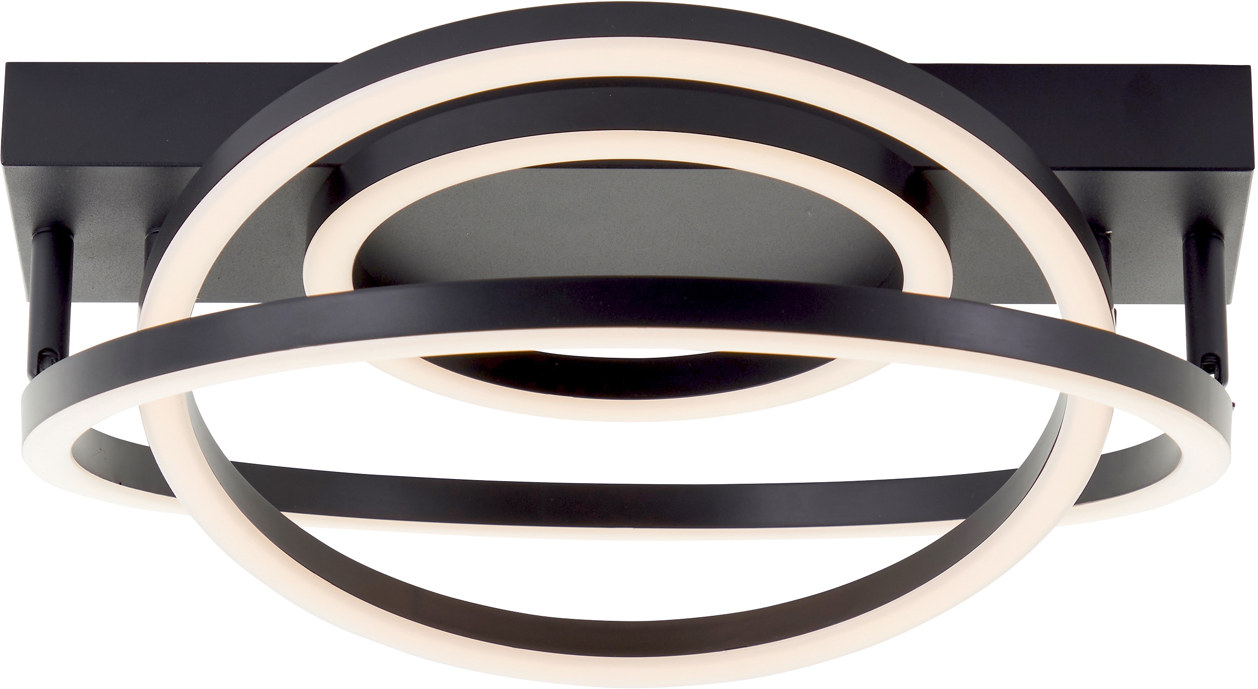 BRILLIANT LED-Deckenleuchte Pedley, 29,8 W, 3000 K, EEK: E, 3800 lm, IP20, schwarz