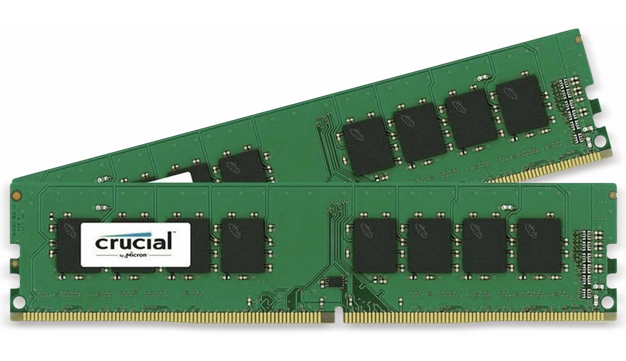 Crucial DDR4 Arbeitsspeicher , 8 GB (2x 4 GB), 2400 MHz, CL17
