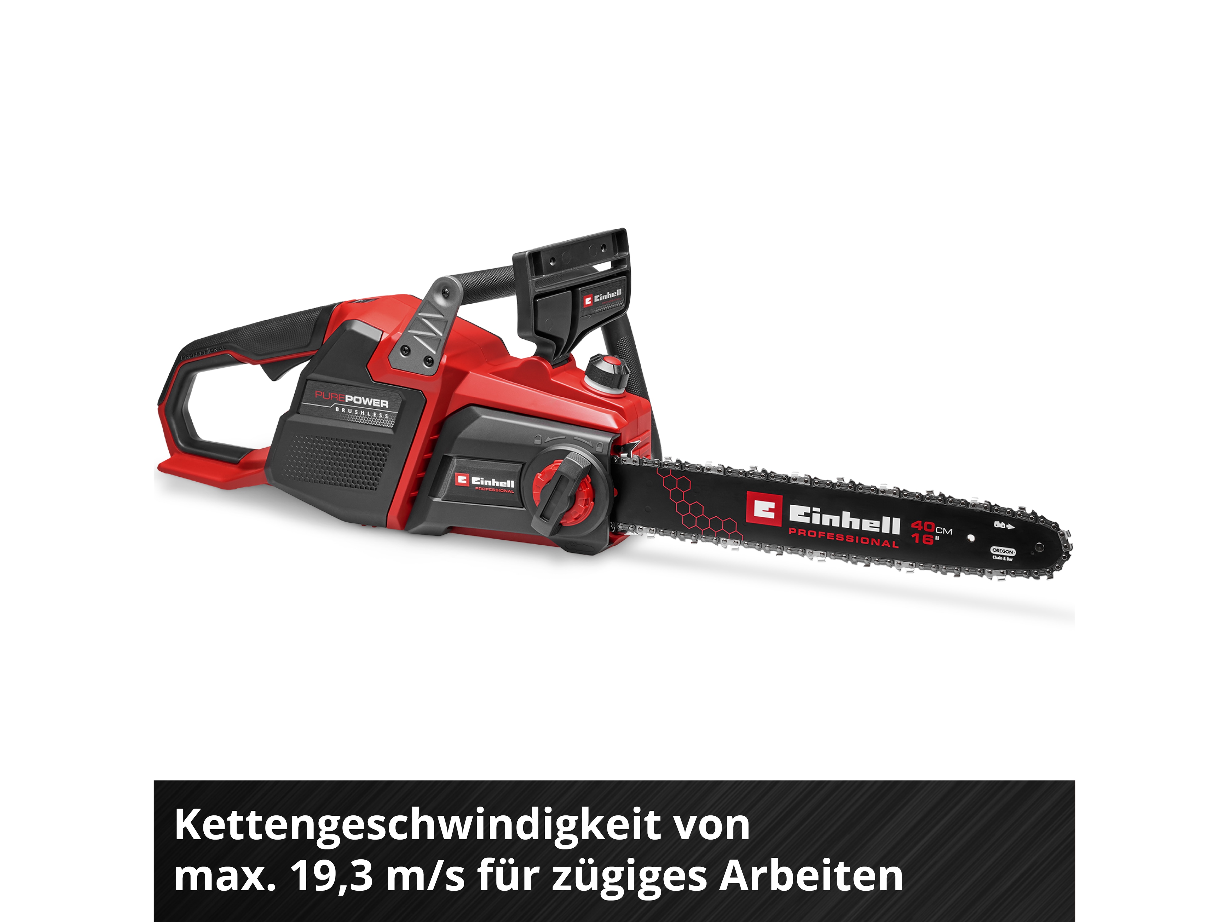 EINHELL PROFESSIONAL Akku-Kettensäge GP-LC 36/40 Li BL Kit (2x 4,0 Ah) EINHELL PROFESSIONAL Akku-Kettensäge GP-LC 36/40 Li BL Kit (2x 4,0 Ah)