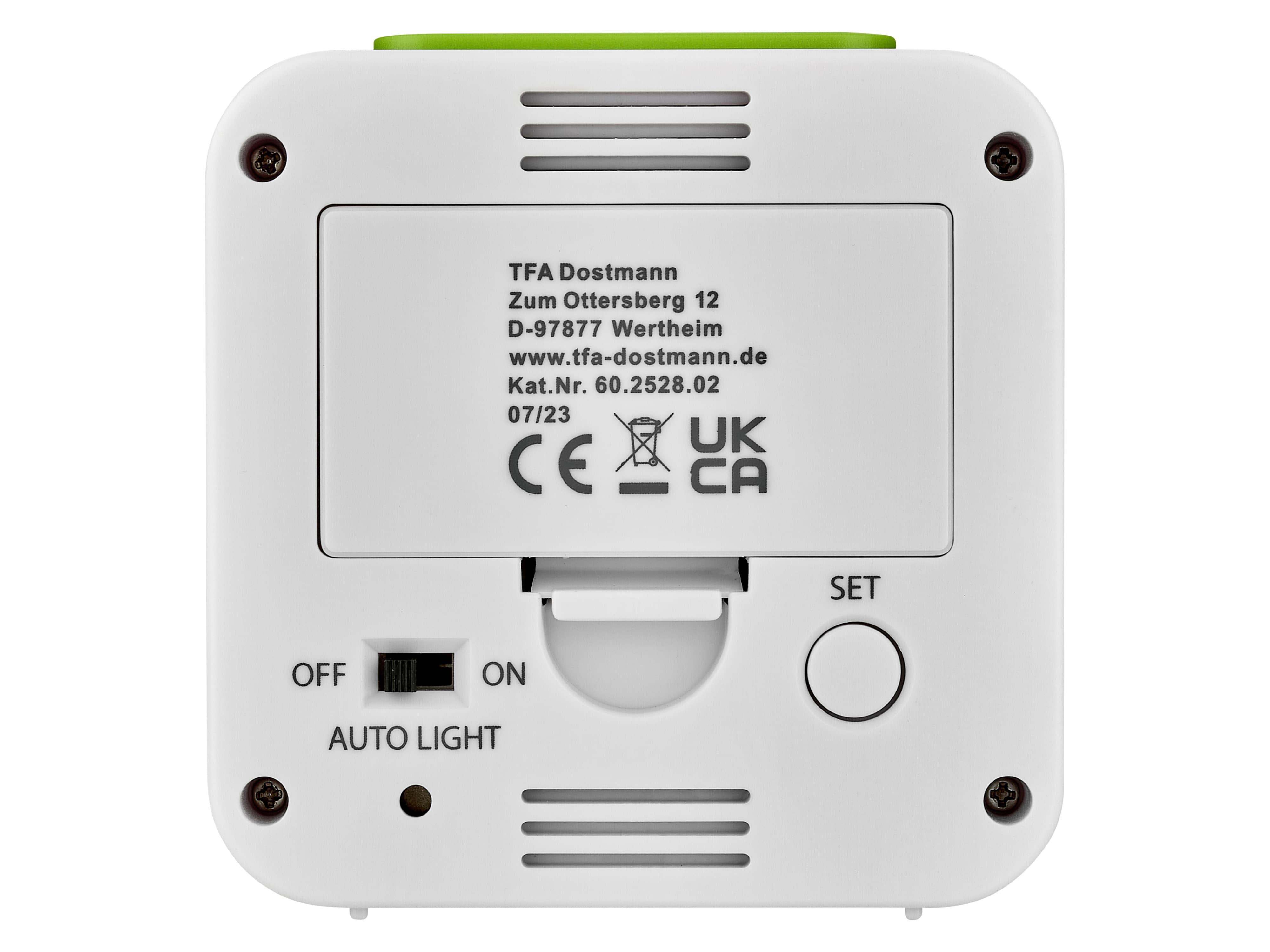 TFA Digitaler Funkwecker 60.2528.02, mit Temperatur BINGO TFA Digitaler Funkwecker 60.2528.02, mit Temperatur BINGO