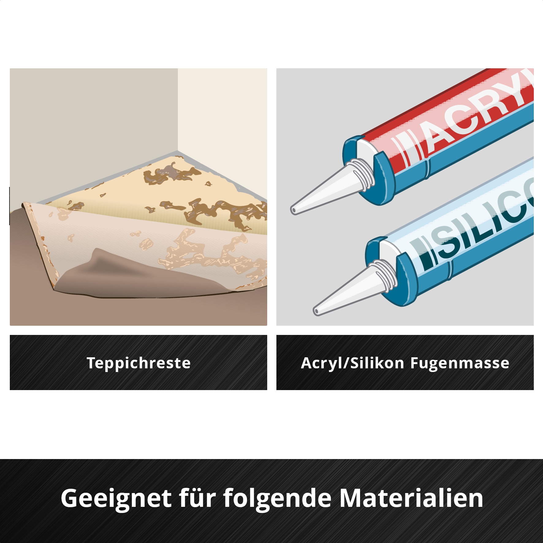 EINHELL Schaber/Messer, 708001, HCS, Spitz