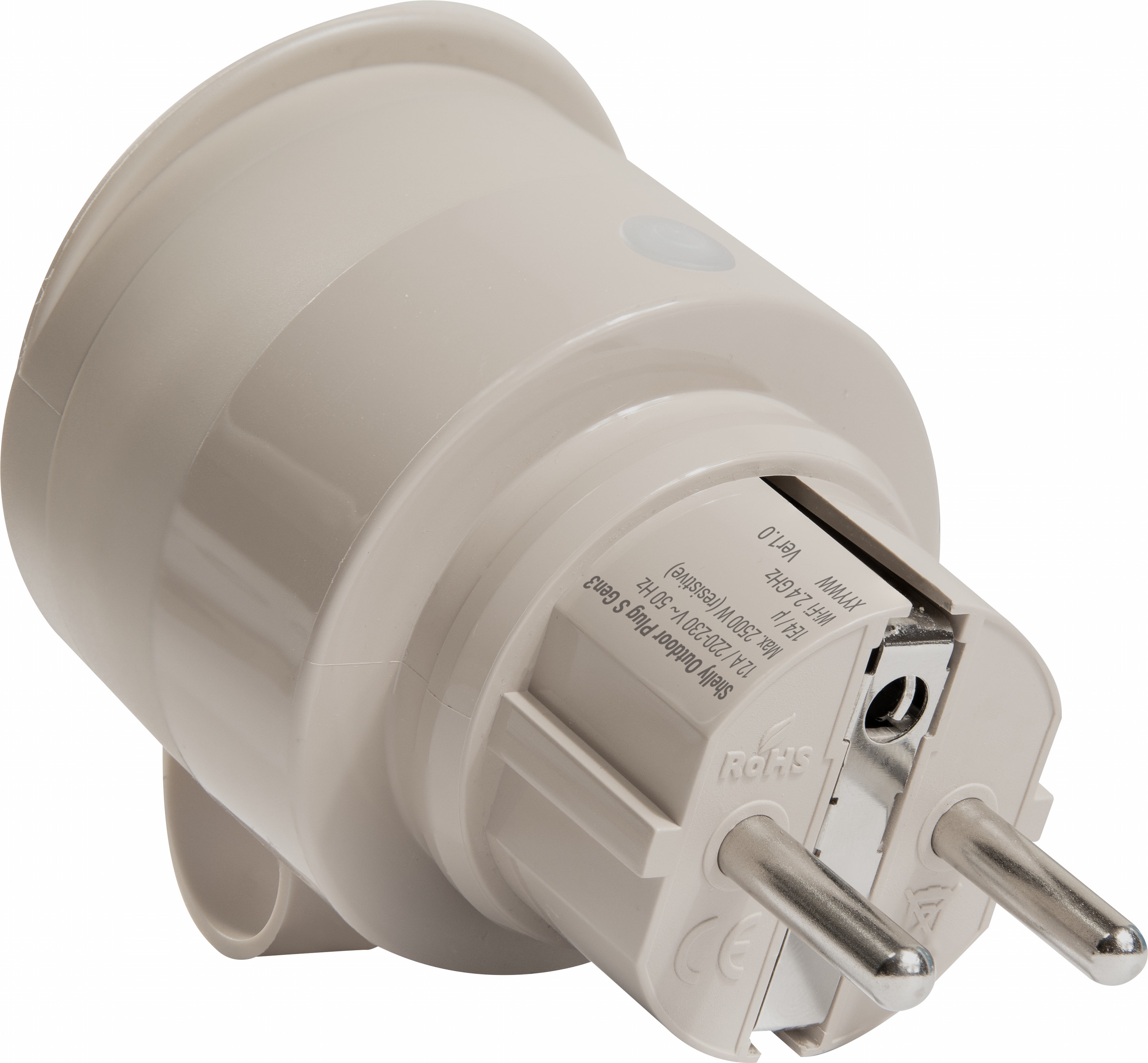 SHELLY WLAN-Steckdose Plug S Gen3, Outdoor, Matter, 3 Stück SHELLY WLAN-Steckdose Plug S Gen3, Outdoor, Matter, 3 Stück