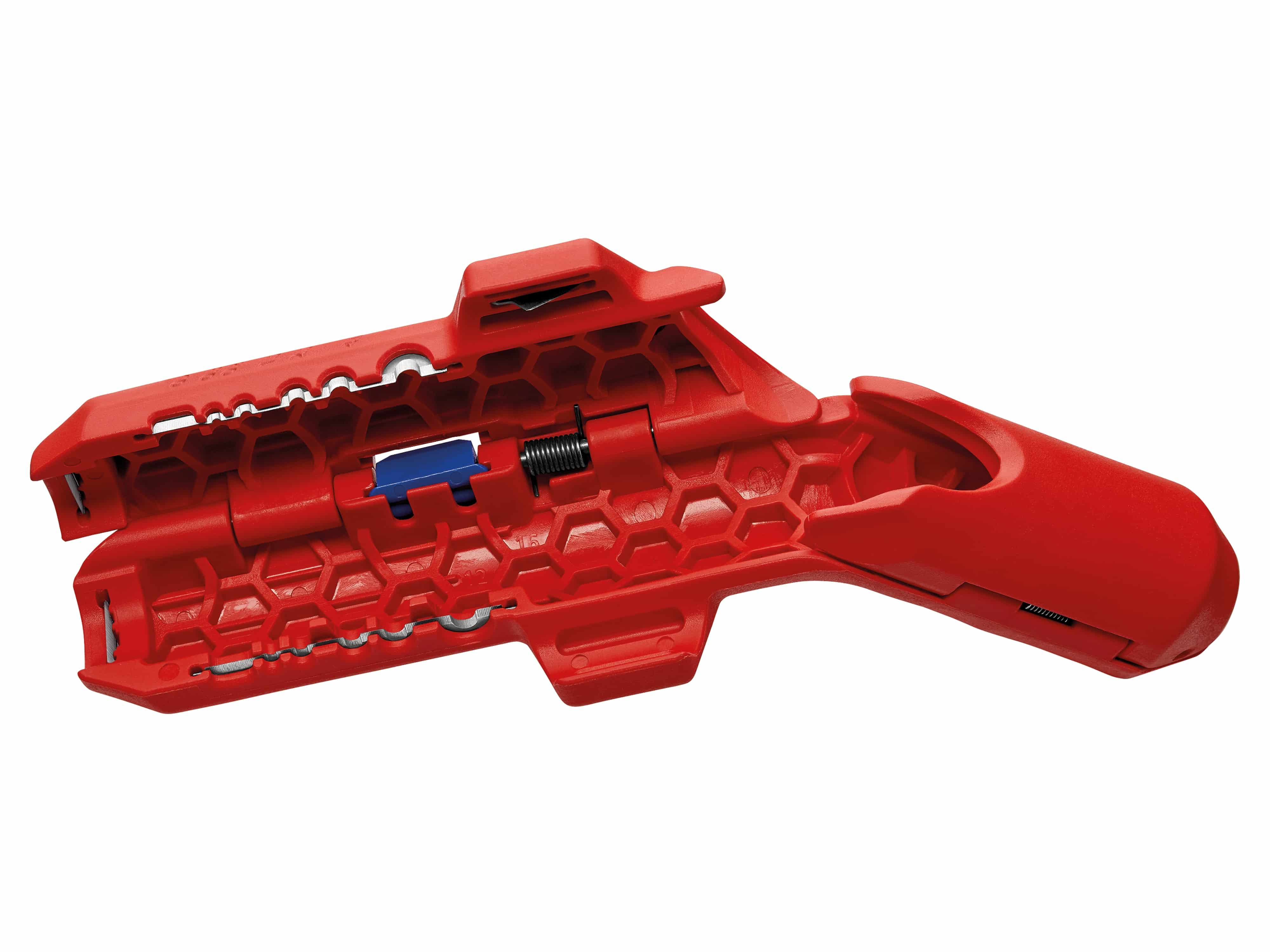 KNIPEX Universal-Abmantelungswerkzeug, ErgoStrip® 16 95 01 SB, für Rechtshänder