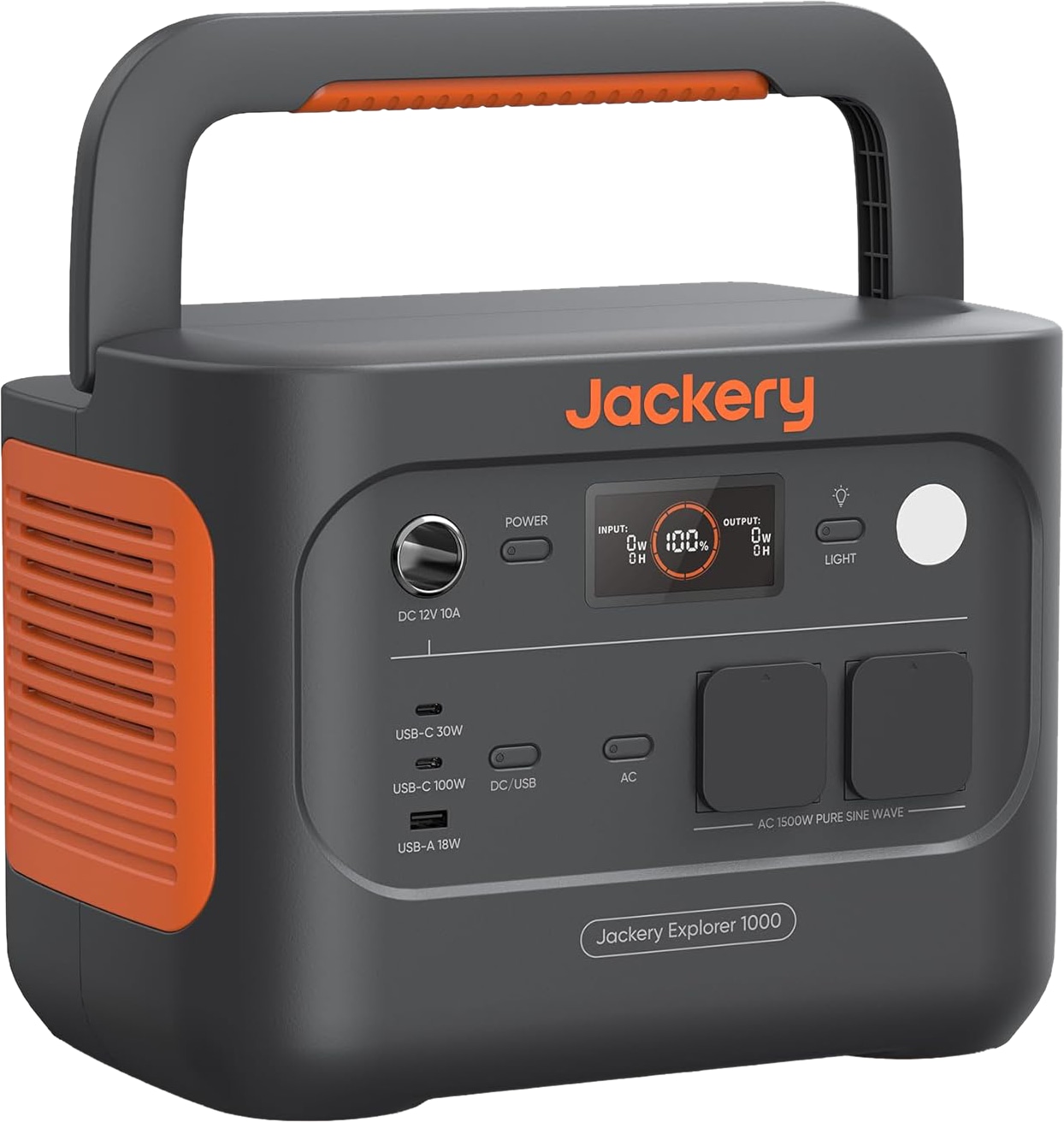 JACKERY Tragbare Powerstation E1000V2, 1070 Wh, 30400 mAh, LiFePO4 JACKERY Tragbare Powerstation E1000V2, 1070 Wh, 30400 mAh, LiFePO4