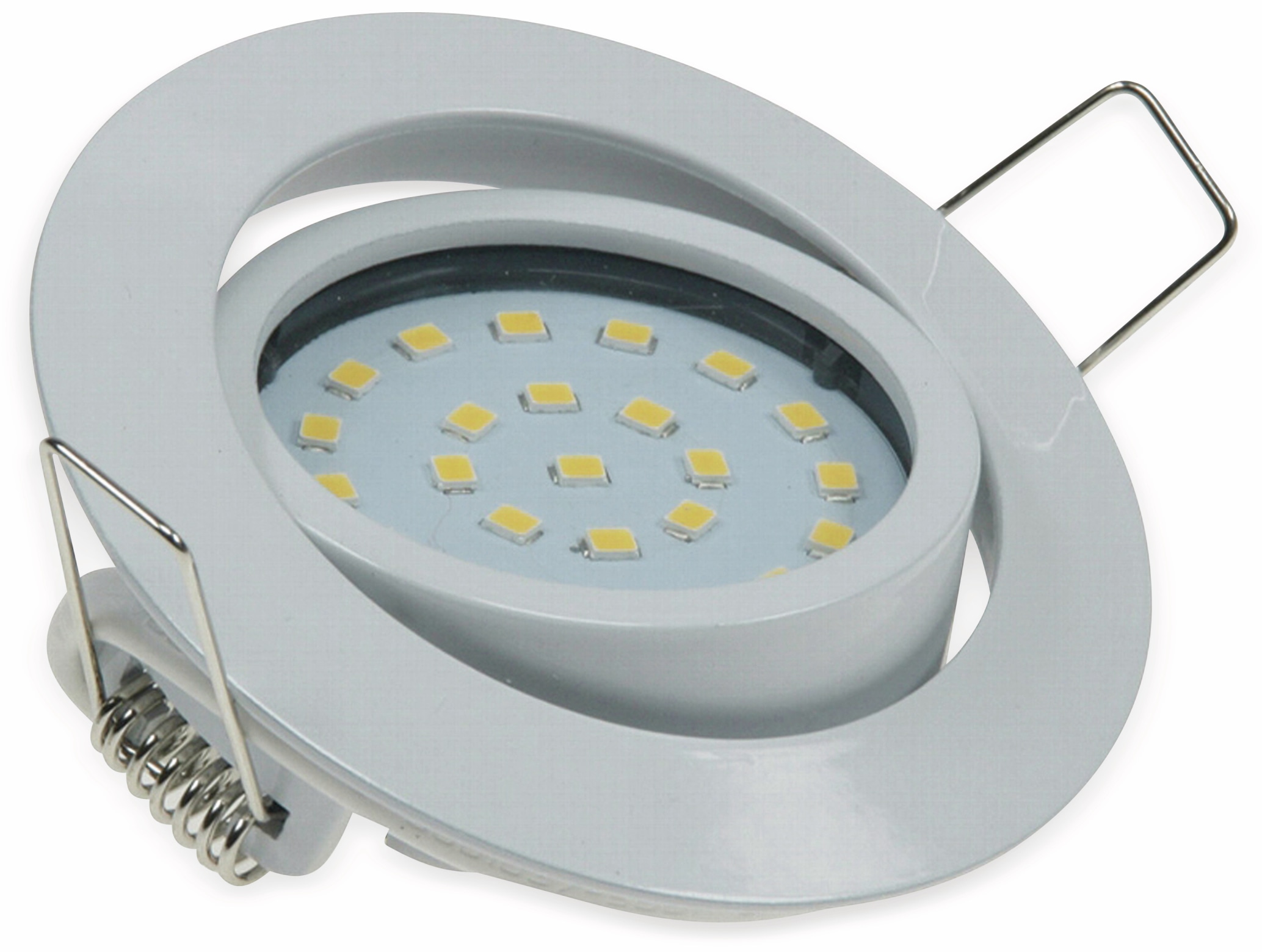 CHILITEC LED-Einbauleuchte "Flat-26" EEK F, 4 W, 330 lm, 2700 K, weiß CHILITEC LED-Einbauleuchte "Flat-26" EEK F, 4 W, 330 lm, 2700 K, weiß