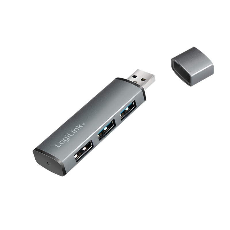 LOGILINK USB3.2 Hub UA0395, 3-Port, Alugehäuse