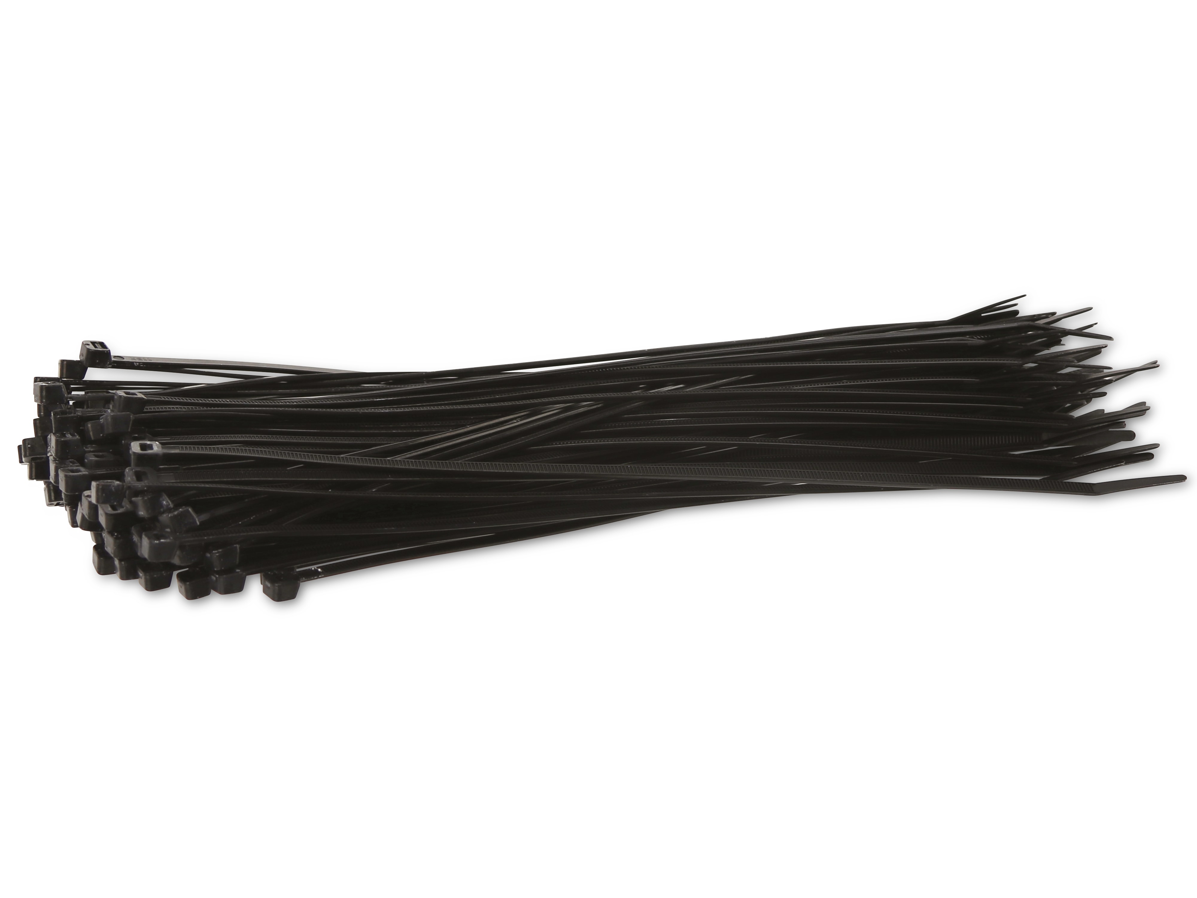 KSS Kabelbinder-Sortiment Polyamid 6.6, schwarz, 280x4,8, UV-beständig, 100 Stück KSS Kabelbinder-Sortiment Polyamid 6.6, schwarz, 280x4,8, UV-beständig, 100 Stück